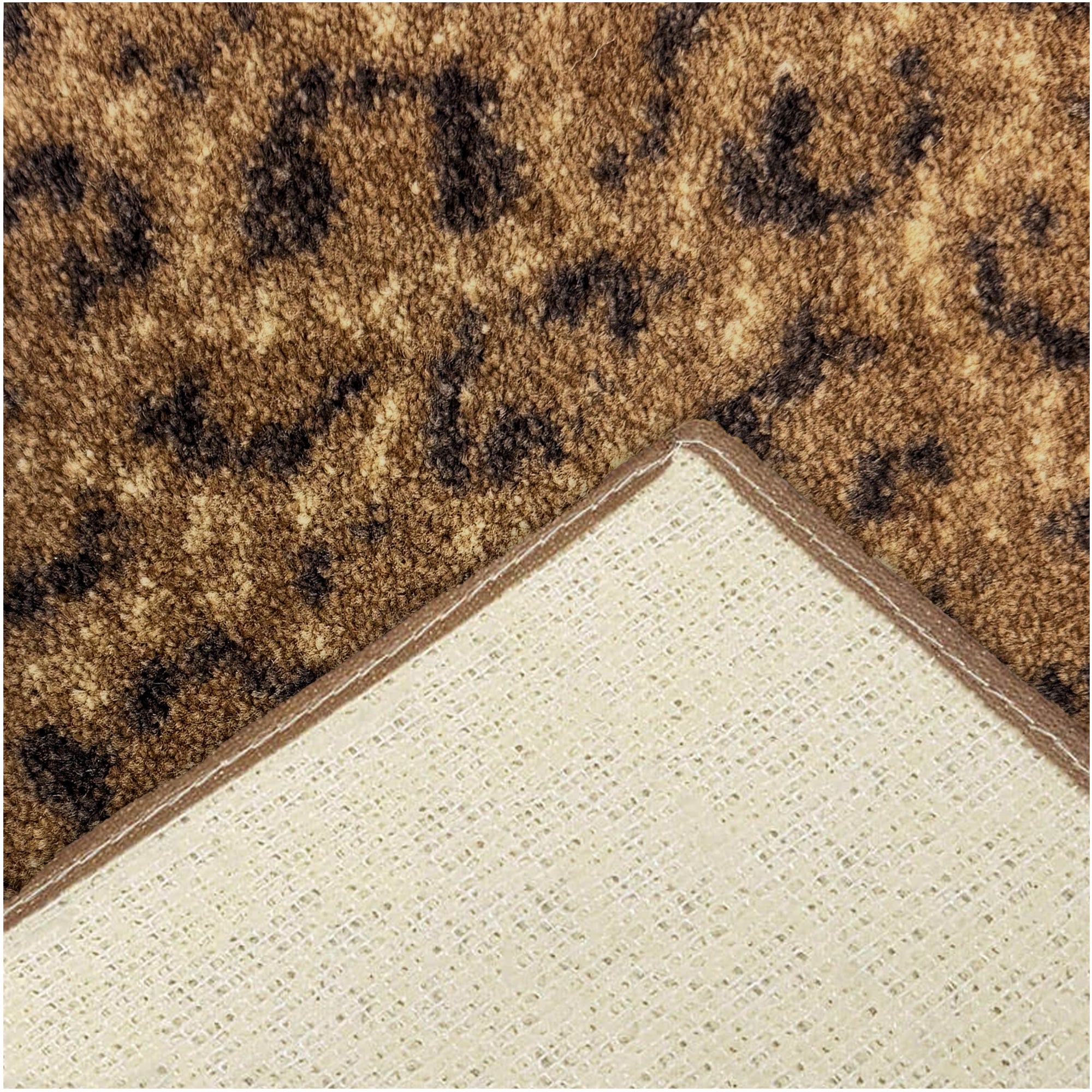 Milliken Exotic Touch Leopard Indoor Area Rug – 40 oz Cut Pile, Custom Sizes & Colors