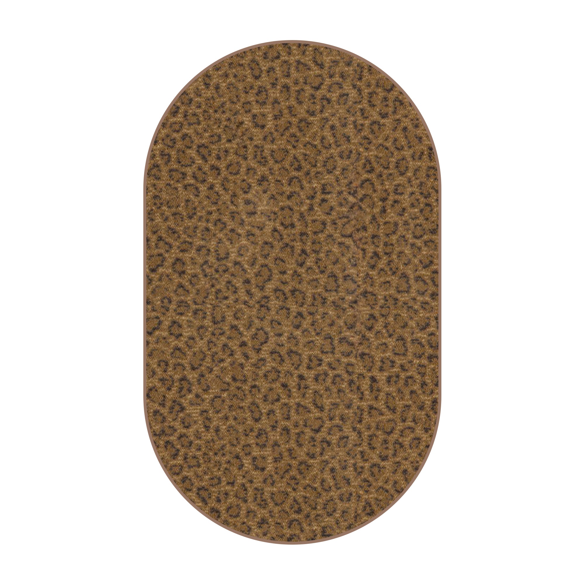 Milliken Exotic Touch Leopard Indoor Area Rug – 40 oz Cut Pile, Custom Sizes & Colors