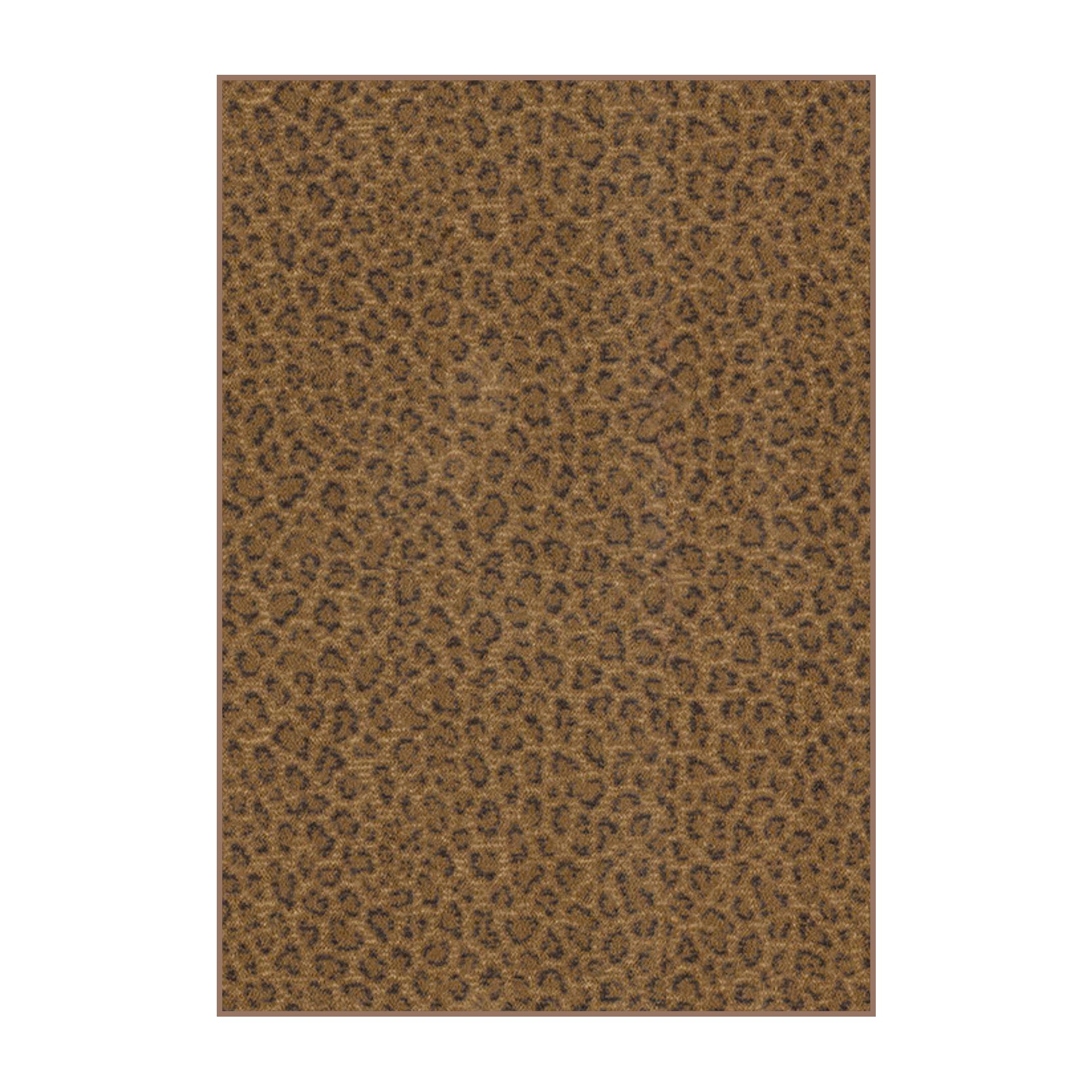 Milliken Exotic Touch Leopard Indoor Area Rug – 40 oz Cut Pile, Custom Sizes & Colors