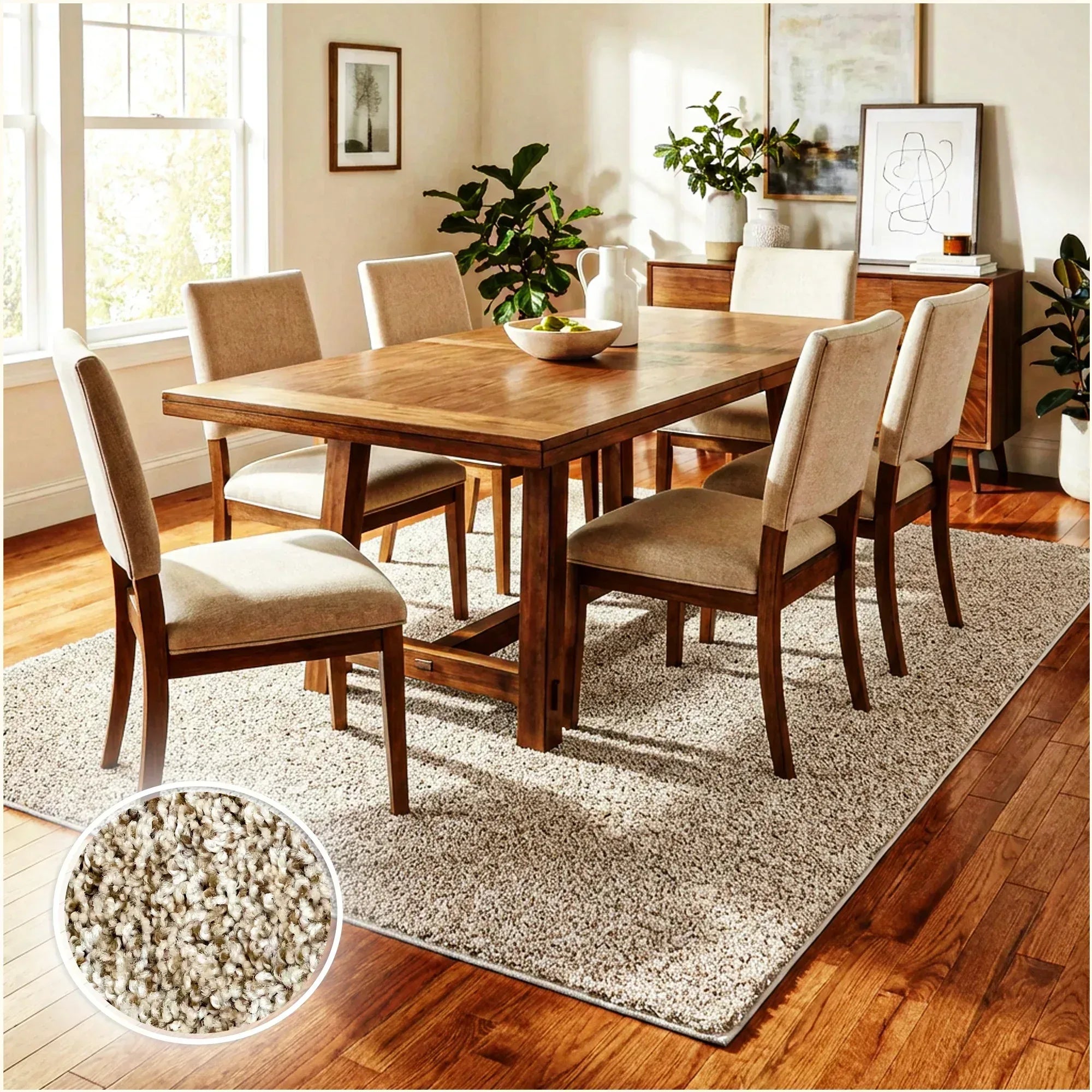 West Brow Indoor Frieze Area Rug Collection