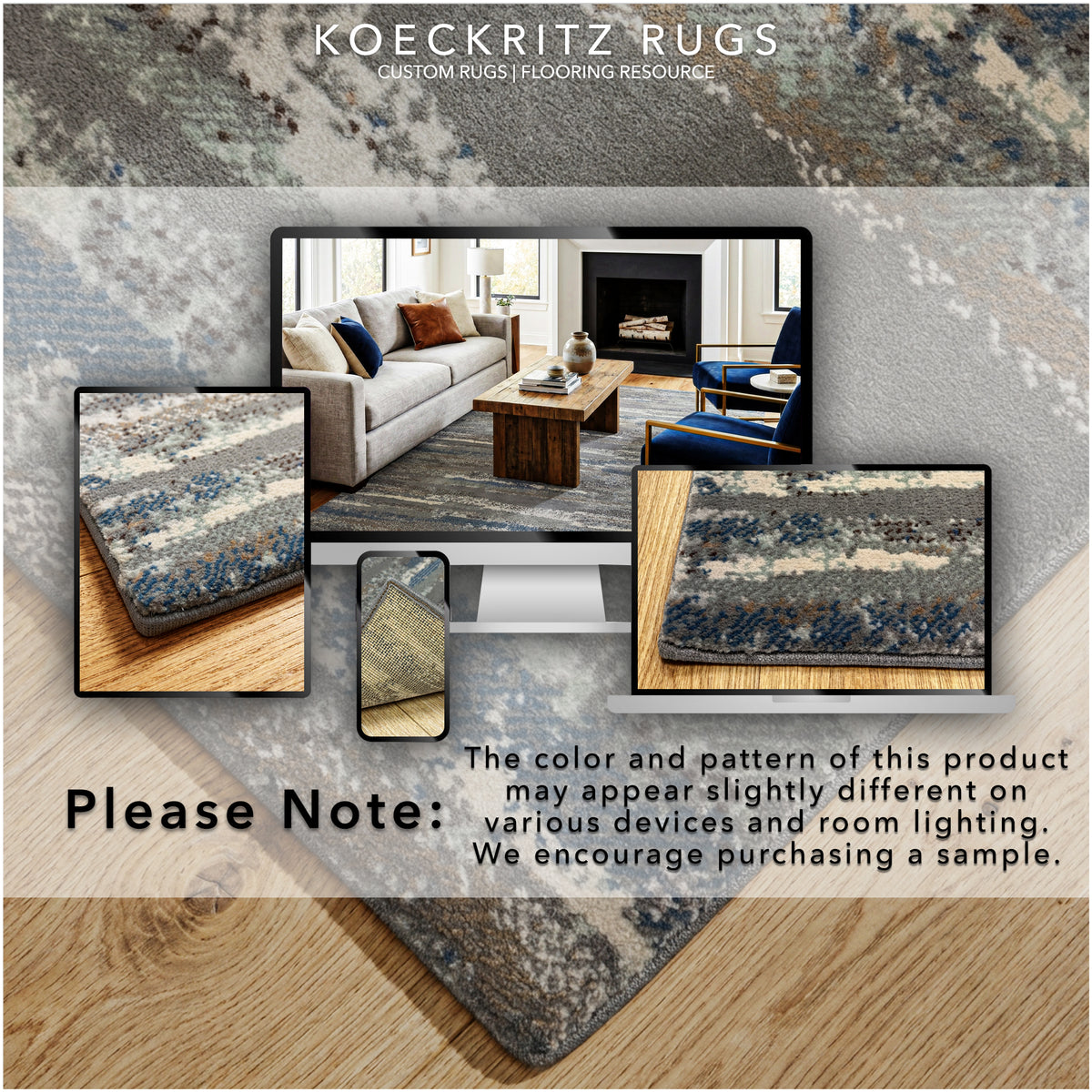 Tribeca by Kane Carpet Indoor Area Rug – Custom Sizes