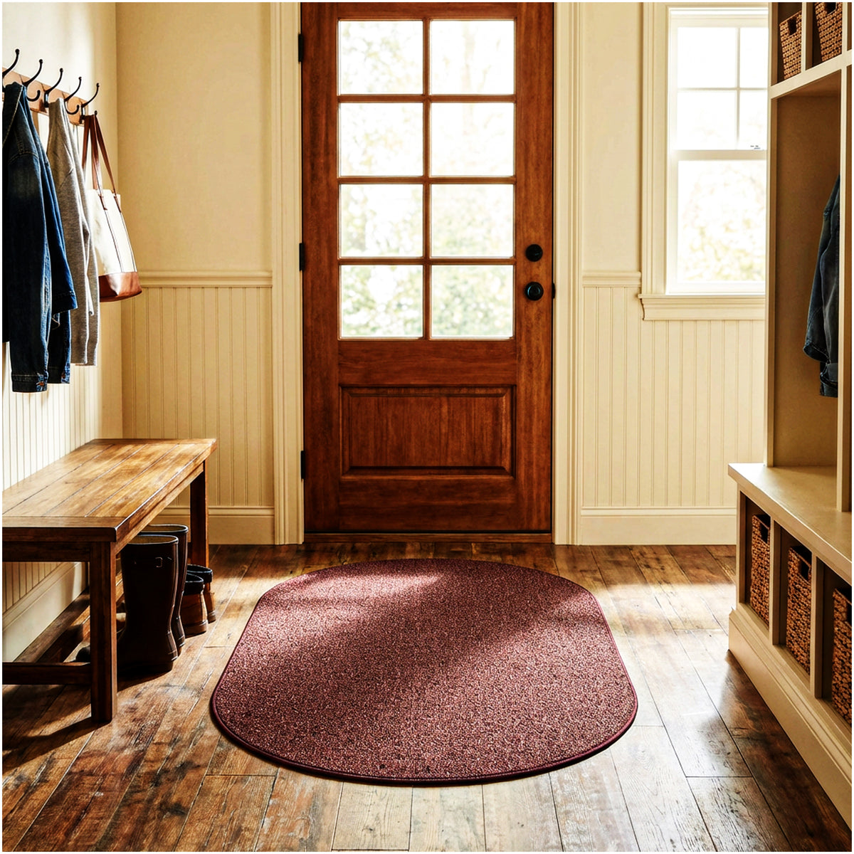 Outside Agenda Indoor Outdoor Rug | Durable Level Loop Rug in Custom Sizes