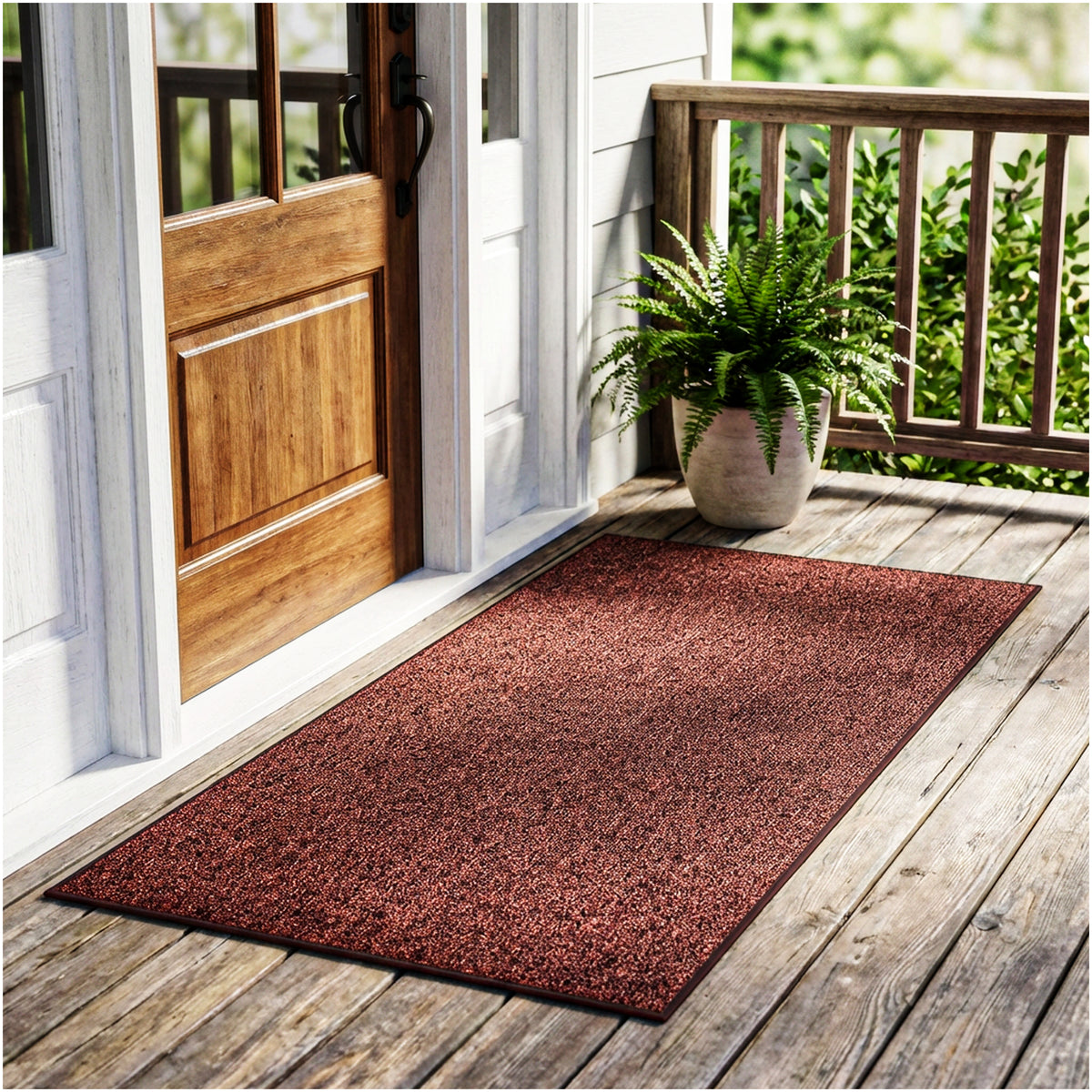 Outside Agenda Indoor Outdoor Rug | Durable Level Loop Rug in Custom Sizes