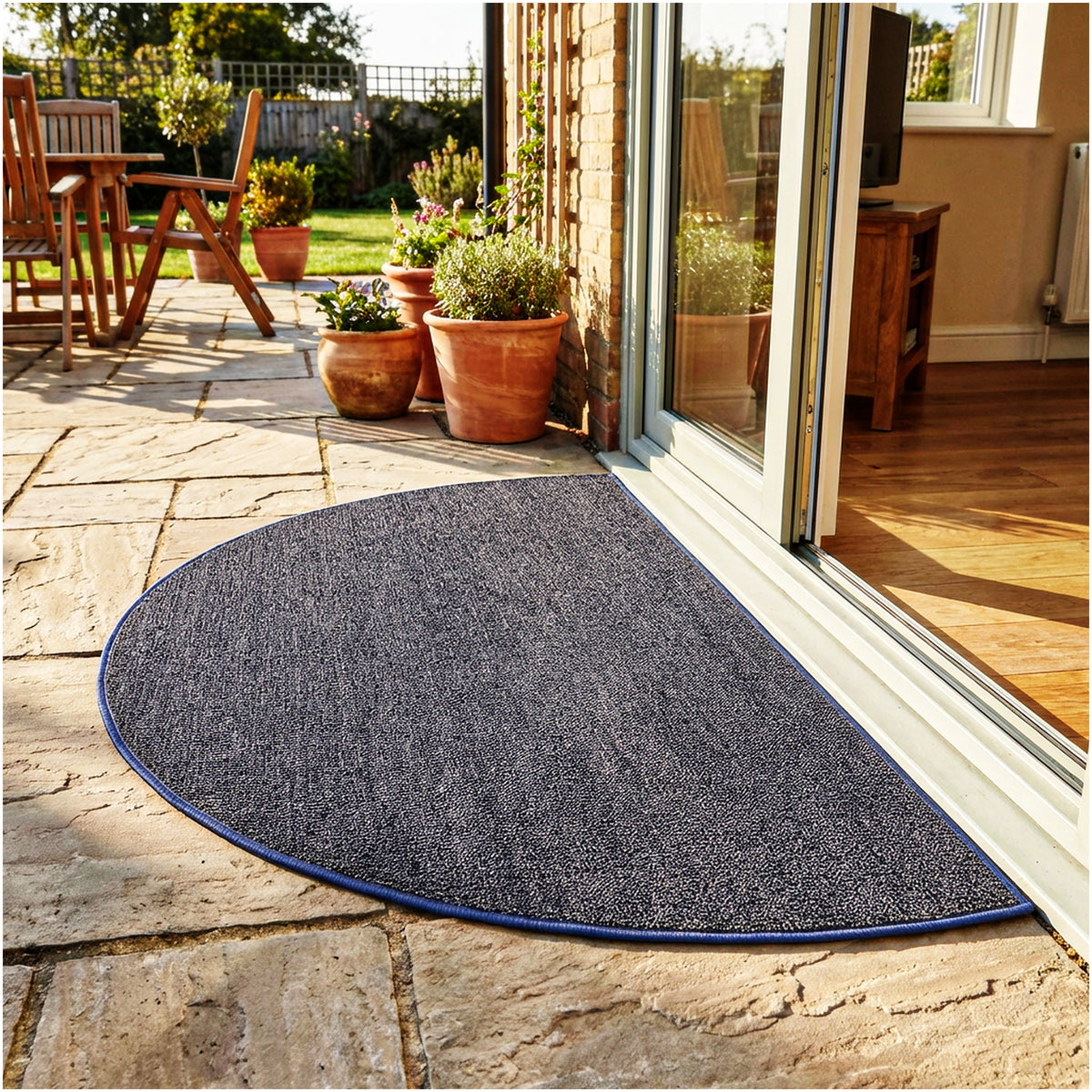 Outside Agenda Indoor Outdoor Rug | Durable Level Loop Rug in Custom Sizes