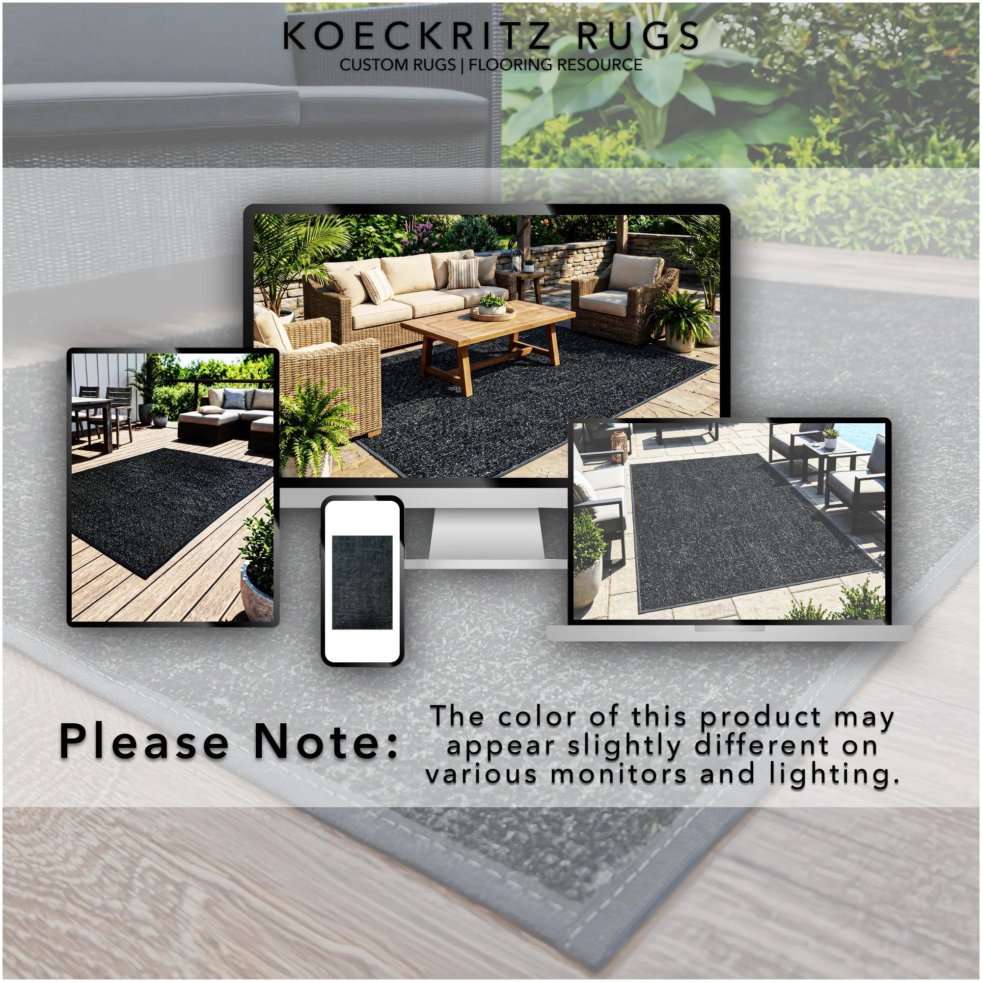 Indoor/Outdoor Artificial Grass Rugs – Lightweight, Standard Sizes, 6 Colors