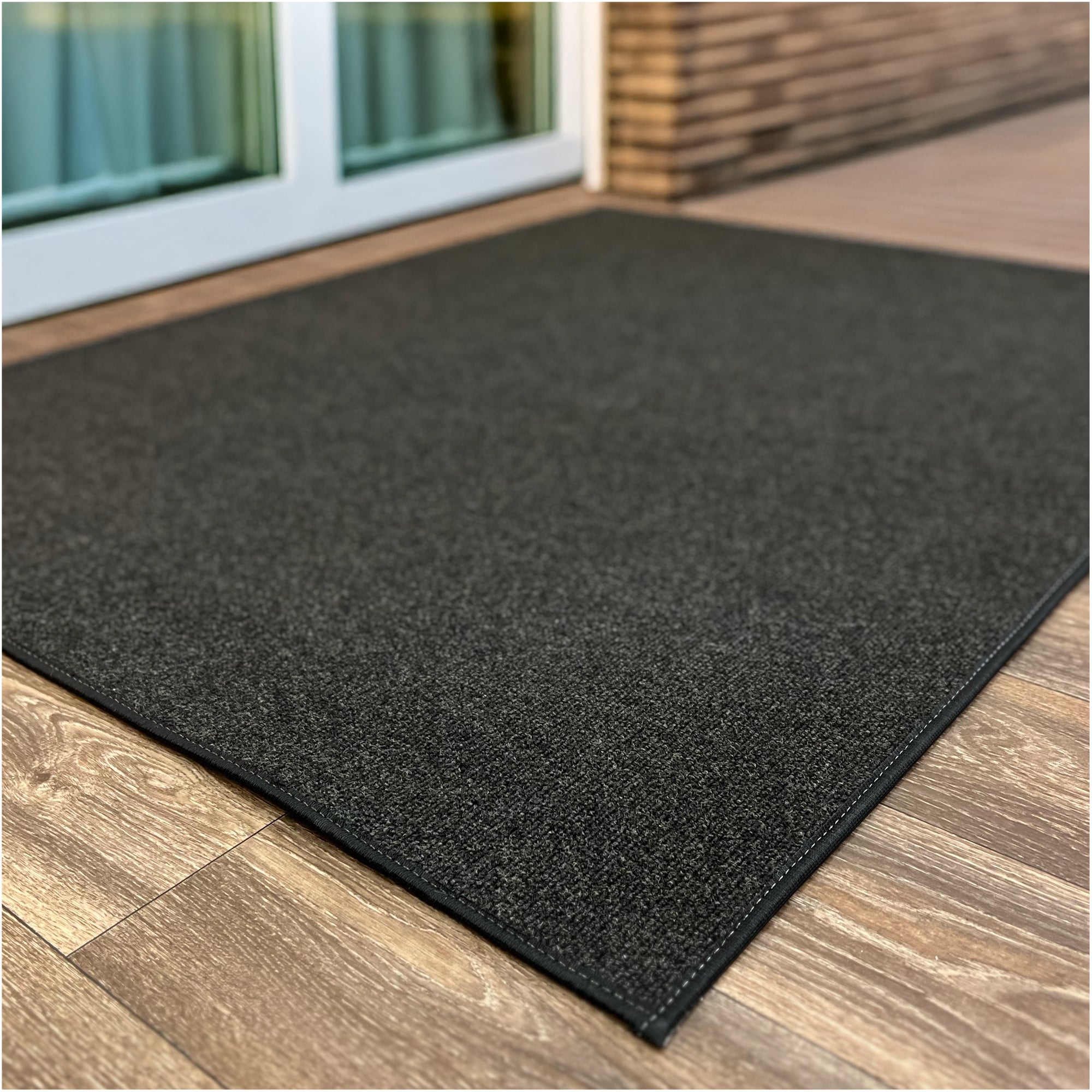 Roanoke Rib Indoor-Outdoor Area Rug in Custom Sizes - Sample
