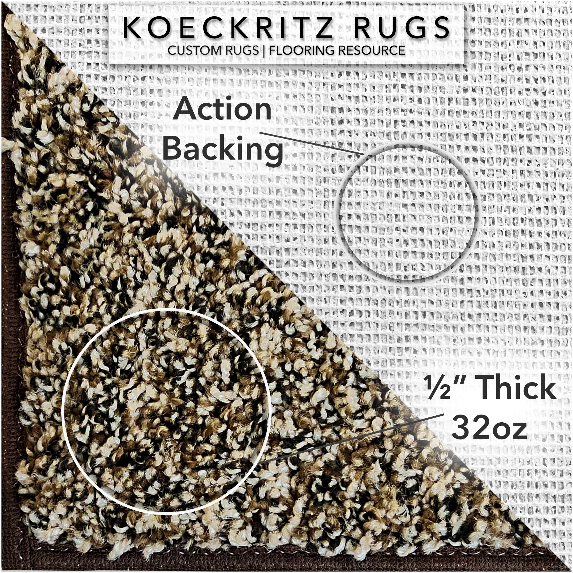 Toast of the Town Plush Frieze Area Rug