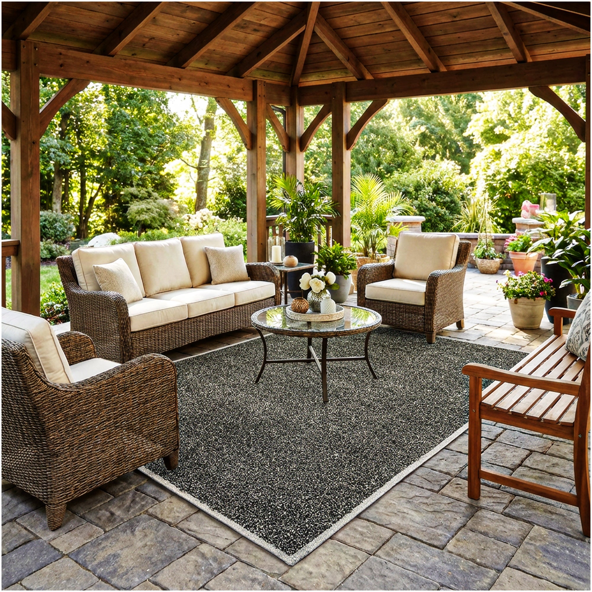 Indoor/Outdoor Artificial Grass Rugs – Lightweight, Standard Sizes, 6 Colors