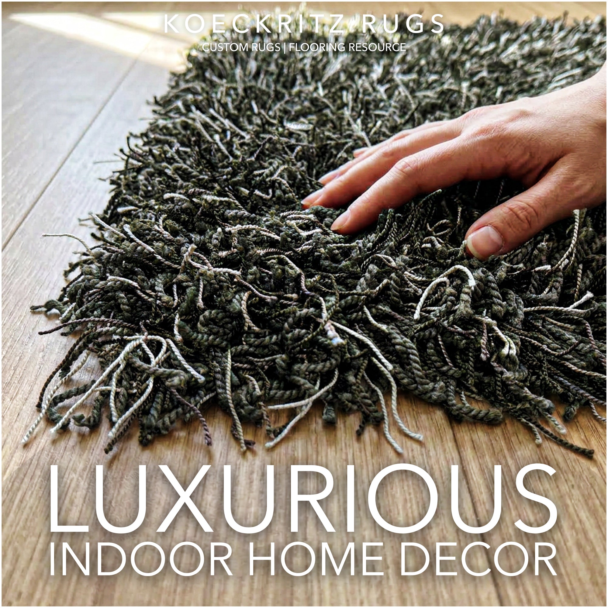 Black Marble Shag Area Rug | Ultra Soft Plush Rectangle Rug