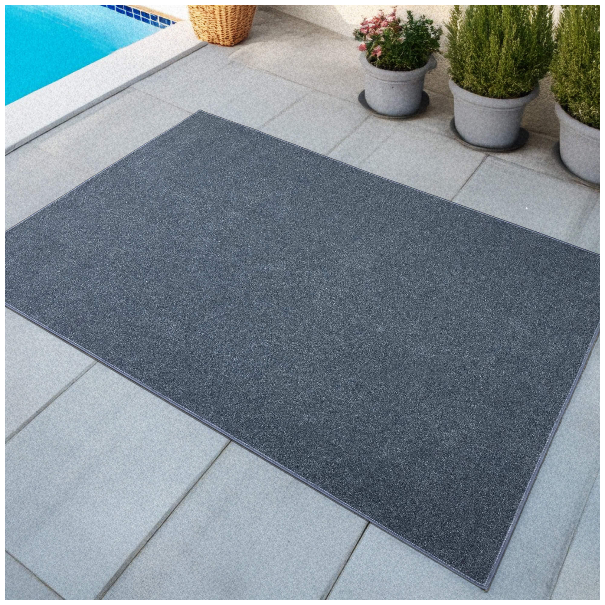 Economical Indoor/Outdoor Carpet Rug (10 Colors)