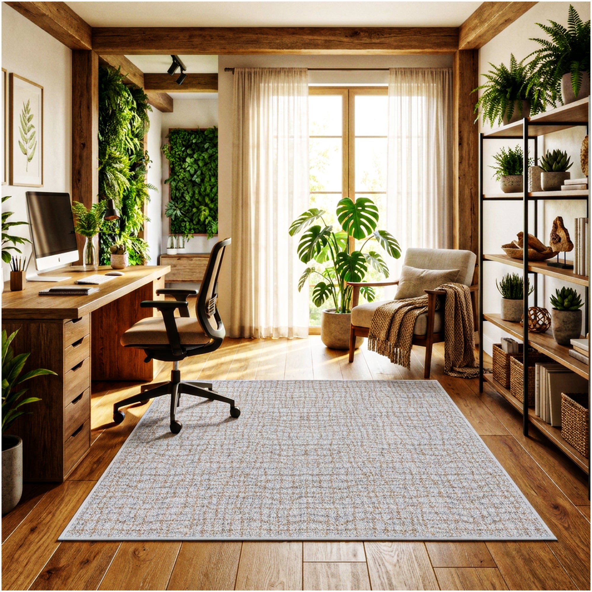Milliken Modern Backdrop Pattern Indoor Area Rug – Custom Sizes