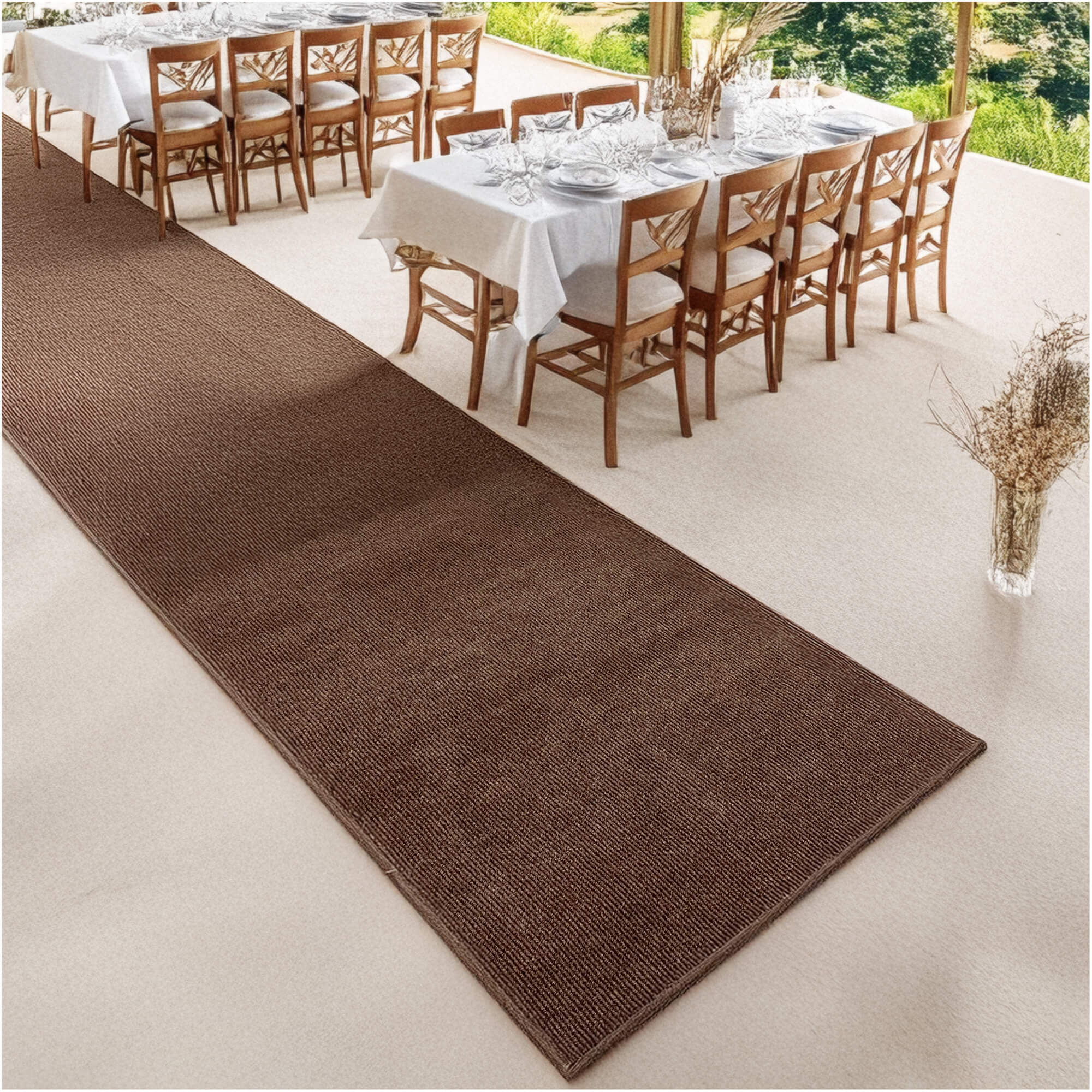 Dreamweaver Indoor/Outdoor Area Rug | Custom Size & Shape, 1/4" Thick