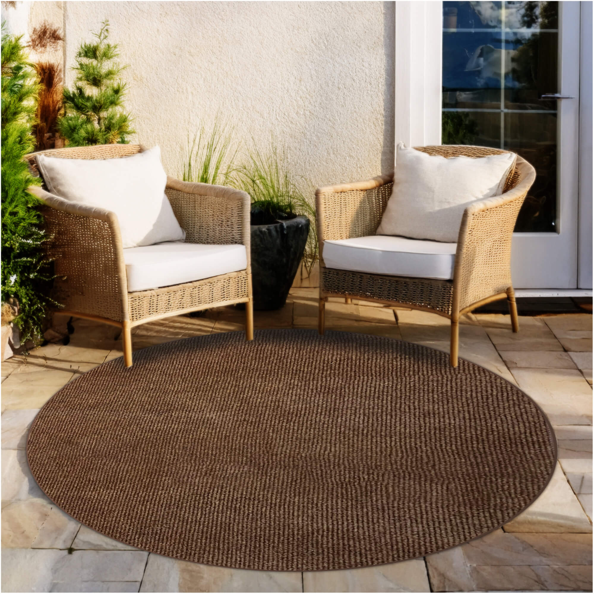 Dreamweaver Indoor/Outdoor Area Rug | Custom Size & Shape, 1/4" Thick