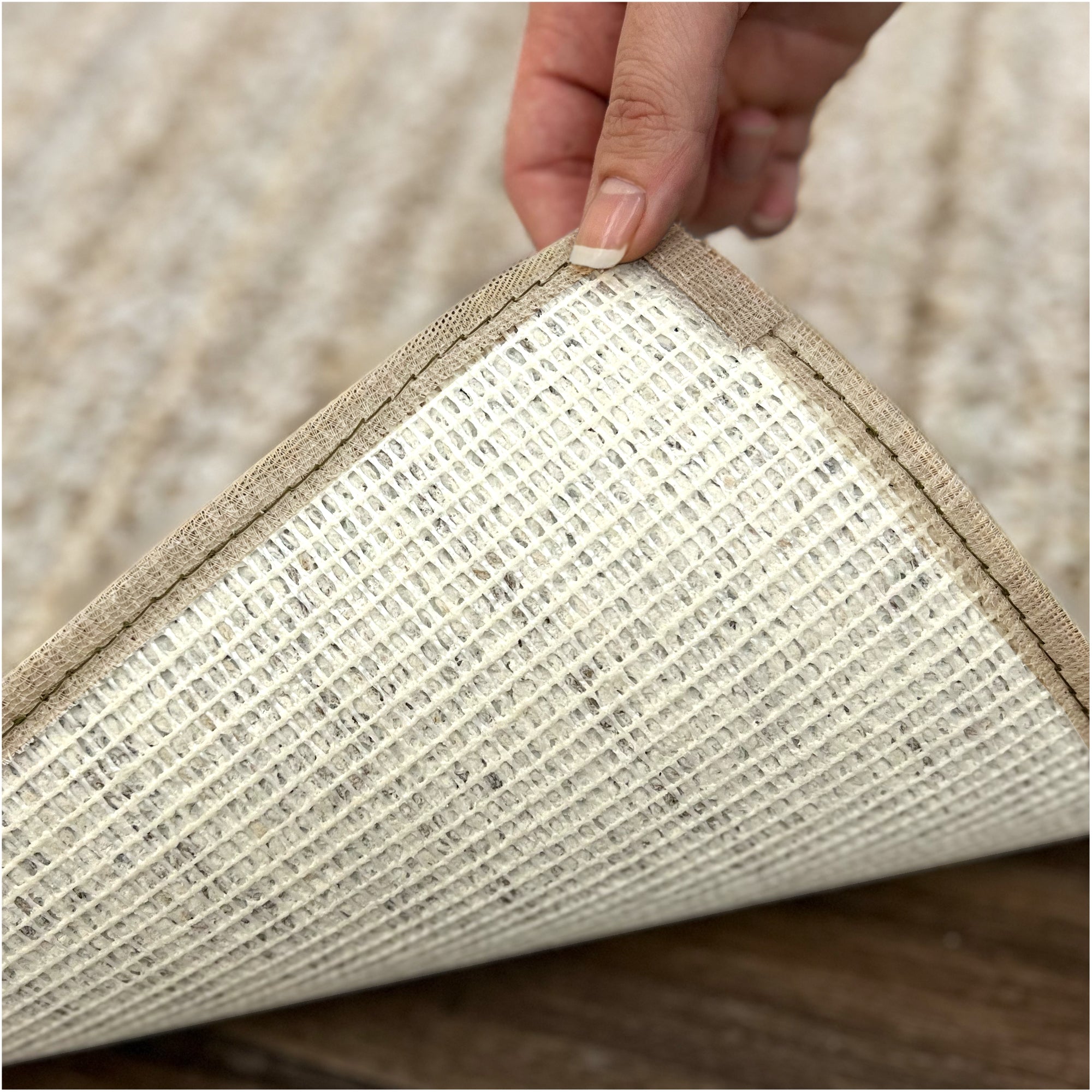 Boho Striped Area Rug - Sample