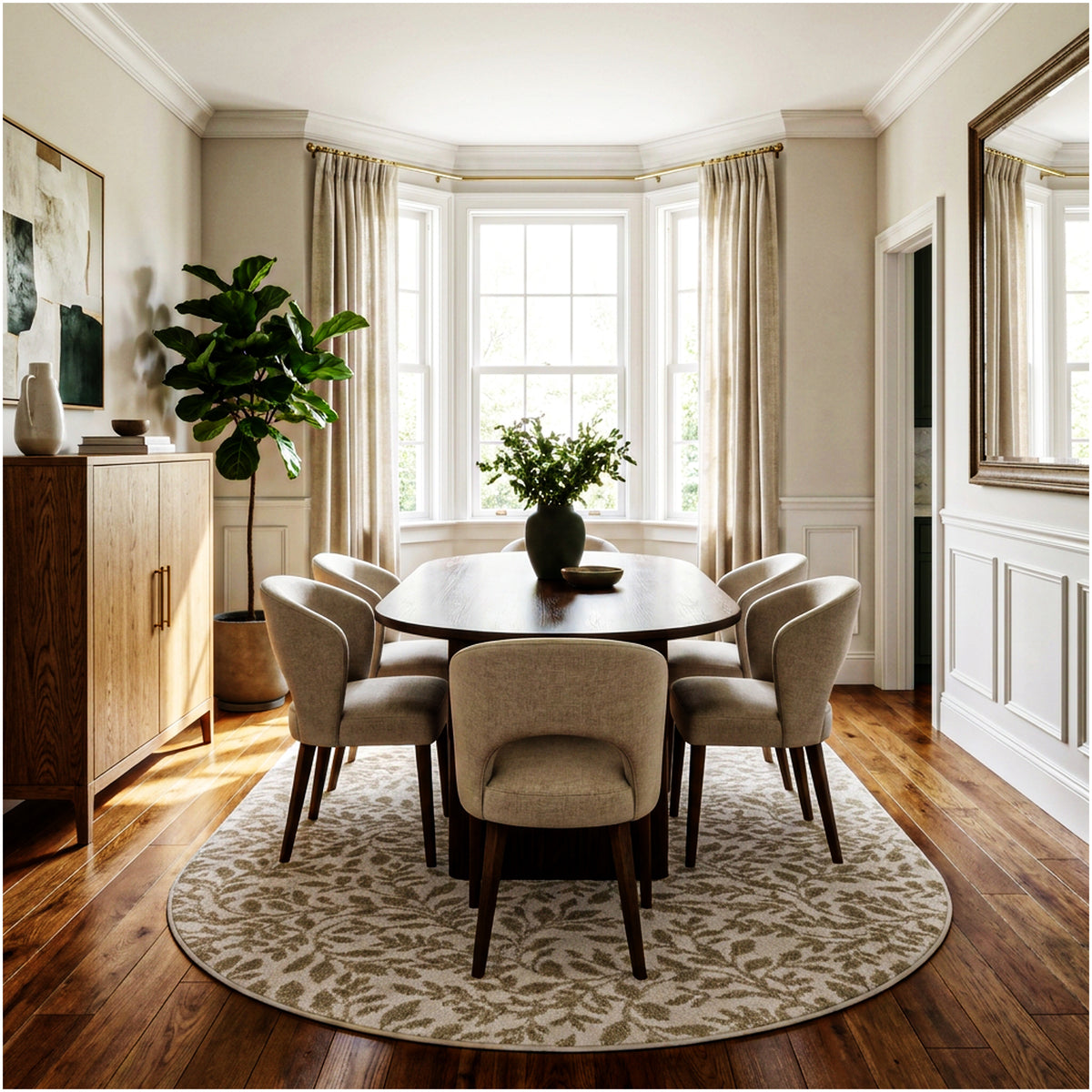 Milliken Hidden Trail Nature Pattern Indoor Area Rug – Custom Sizes