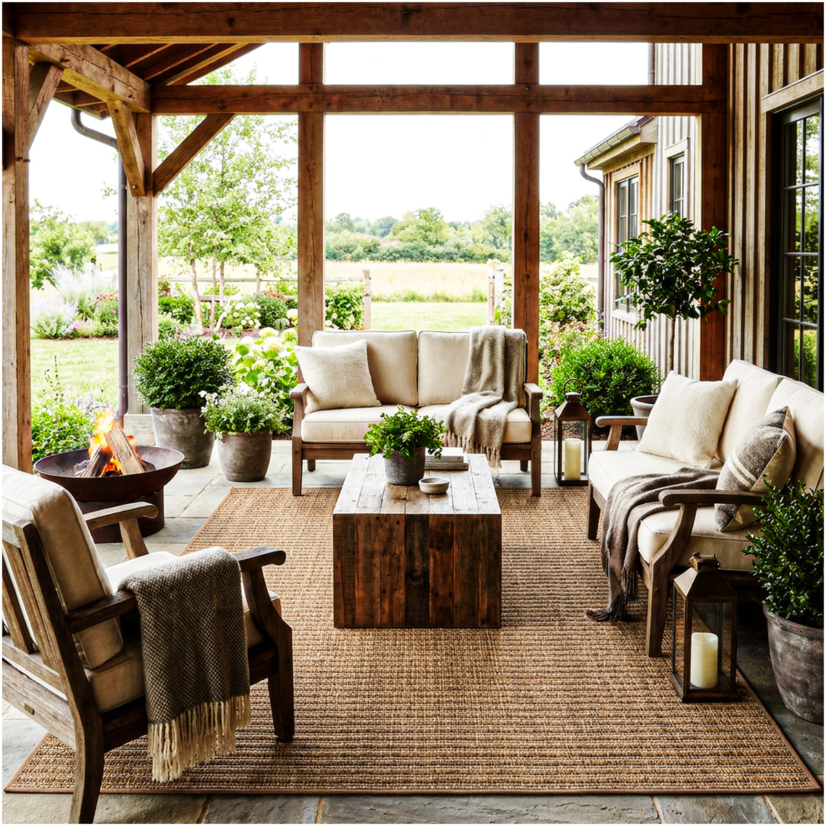 Antigua Indoor & Outdoor Area Rug – Custom Cut Carpet
