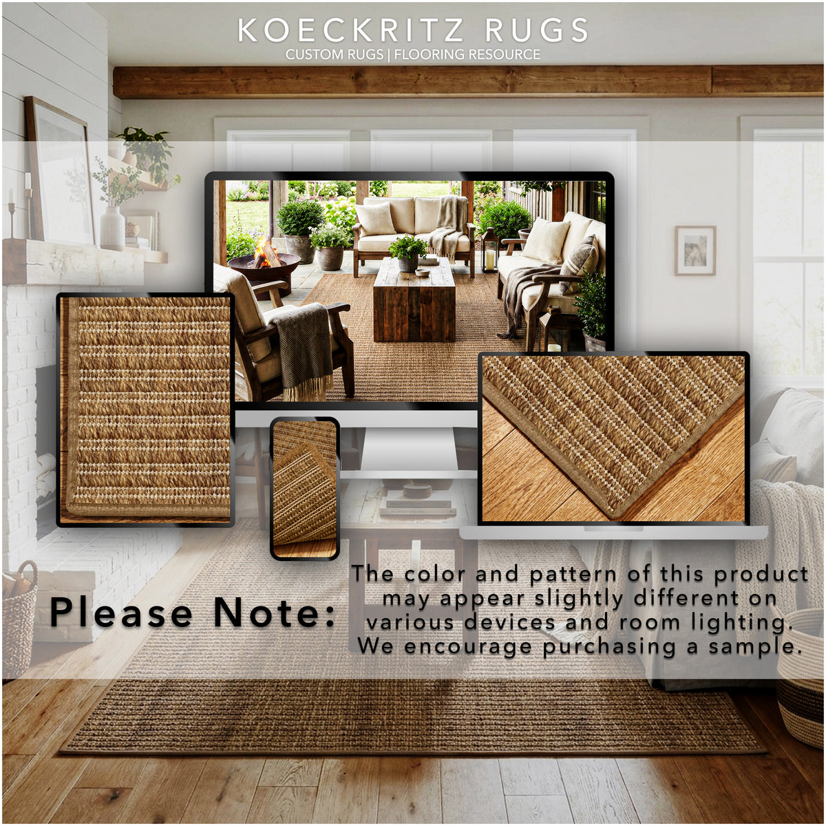 Antigua Indoor & Outdoor Area Rug – Custom Cut Carpet