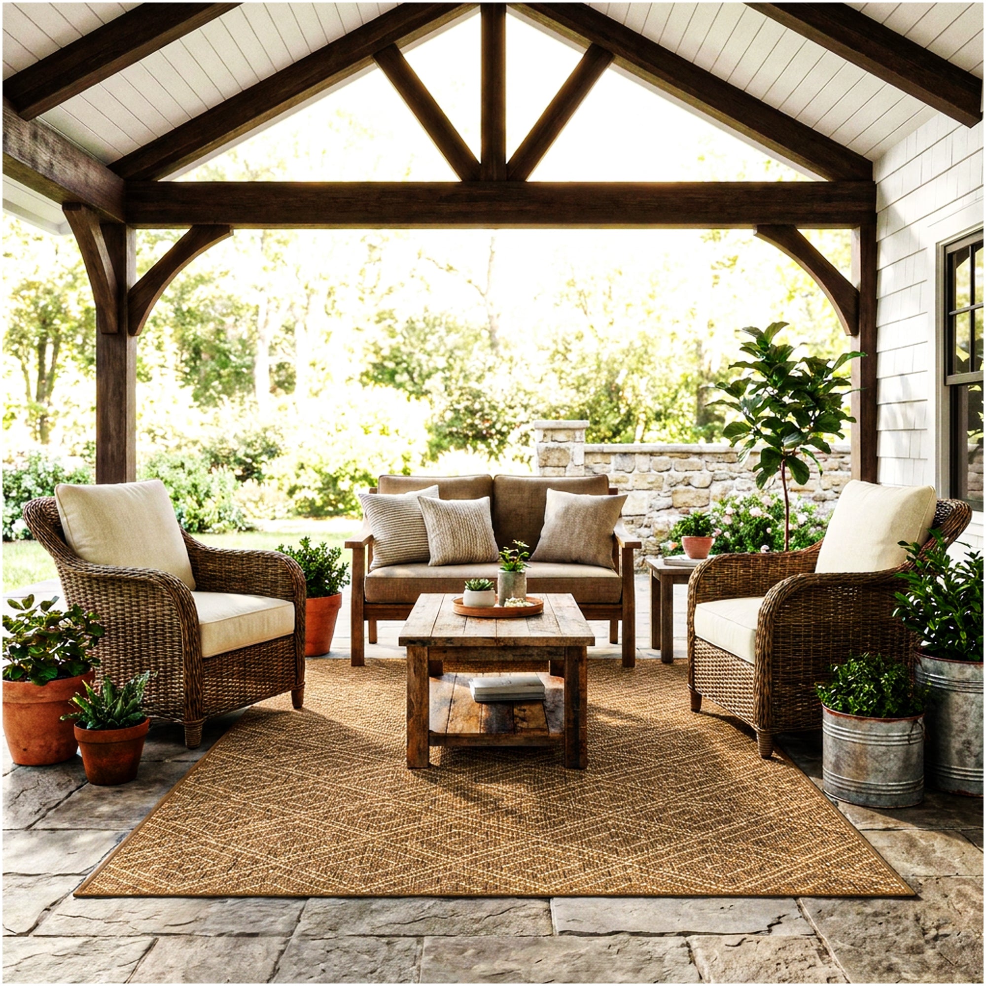 Curacao Custom Cut Indoor & Outdoor Area Rug – Custom Sizes