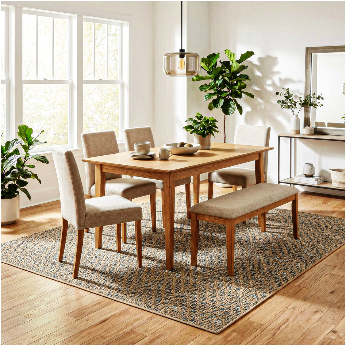 Tortola Chevron Indoor-Outdoor Area Rug | Custom Sizes Available