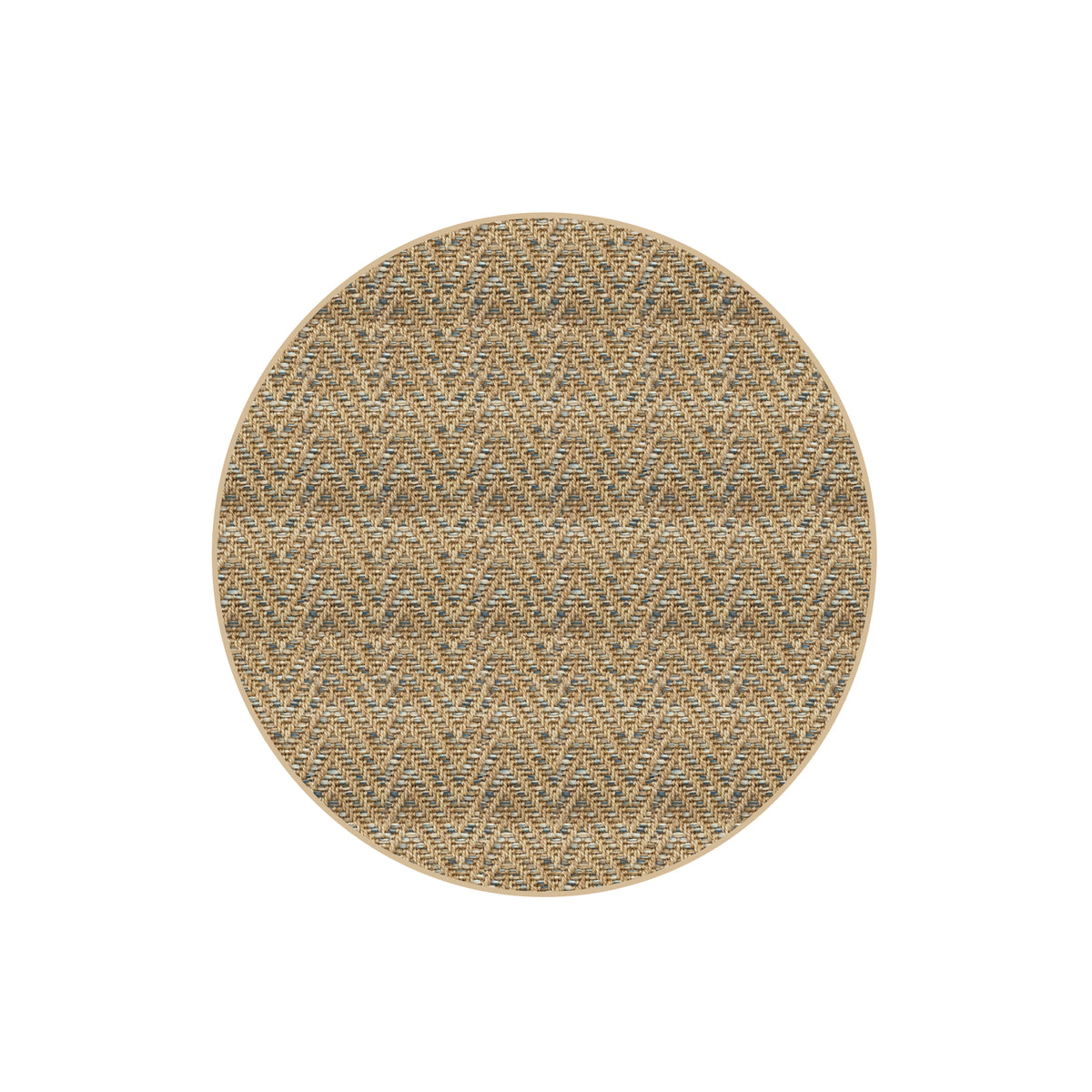 Tortola Chevron Indoor-Outdoor Area Rug | Custom Sizes Available