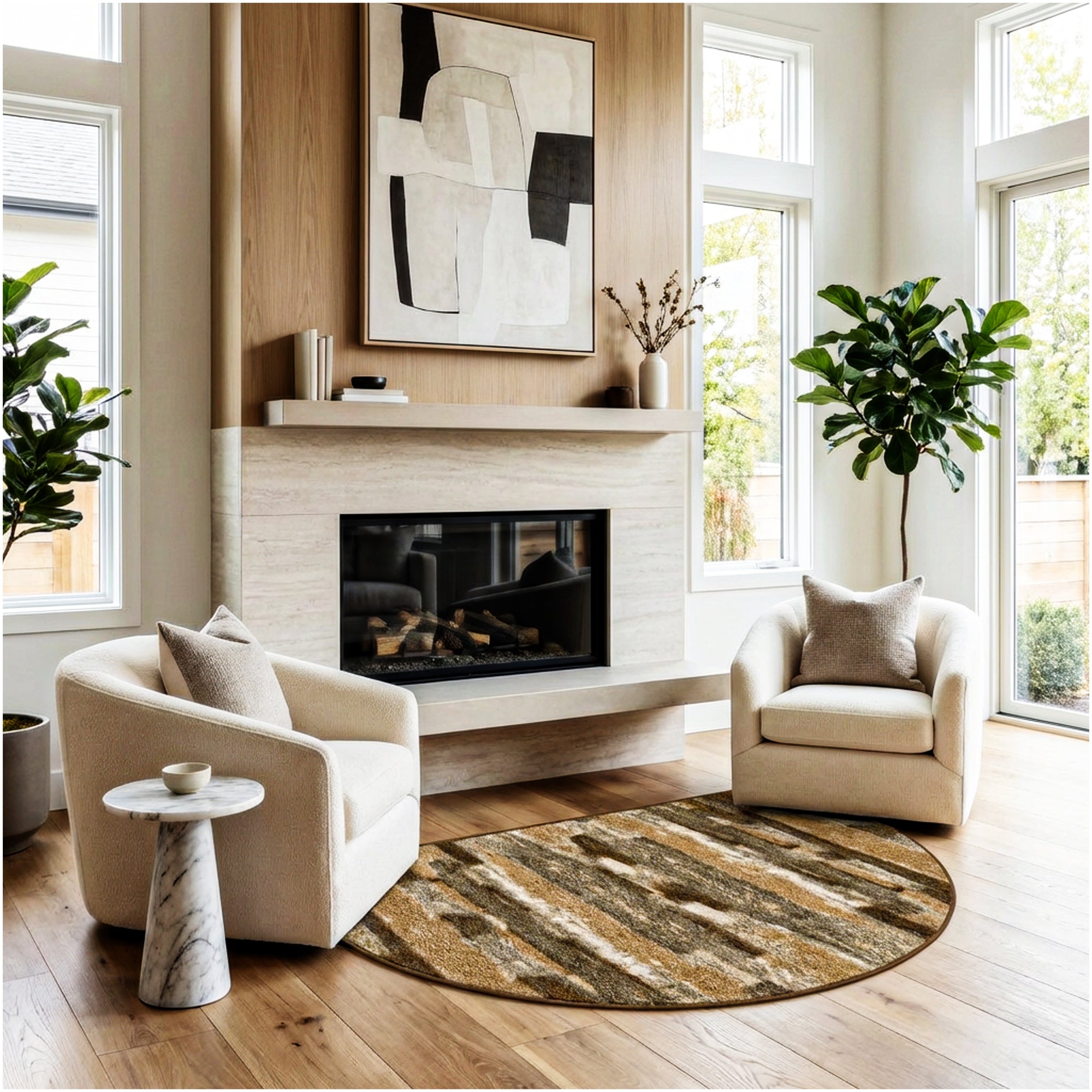 Milliken Cantera Indoor Area Rug | Standard Sizes & Color Options