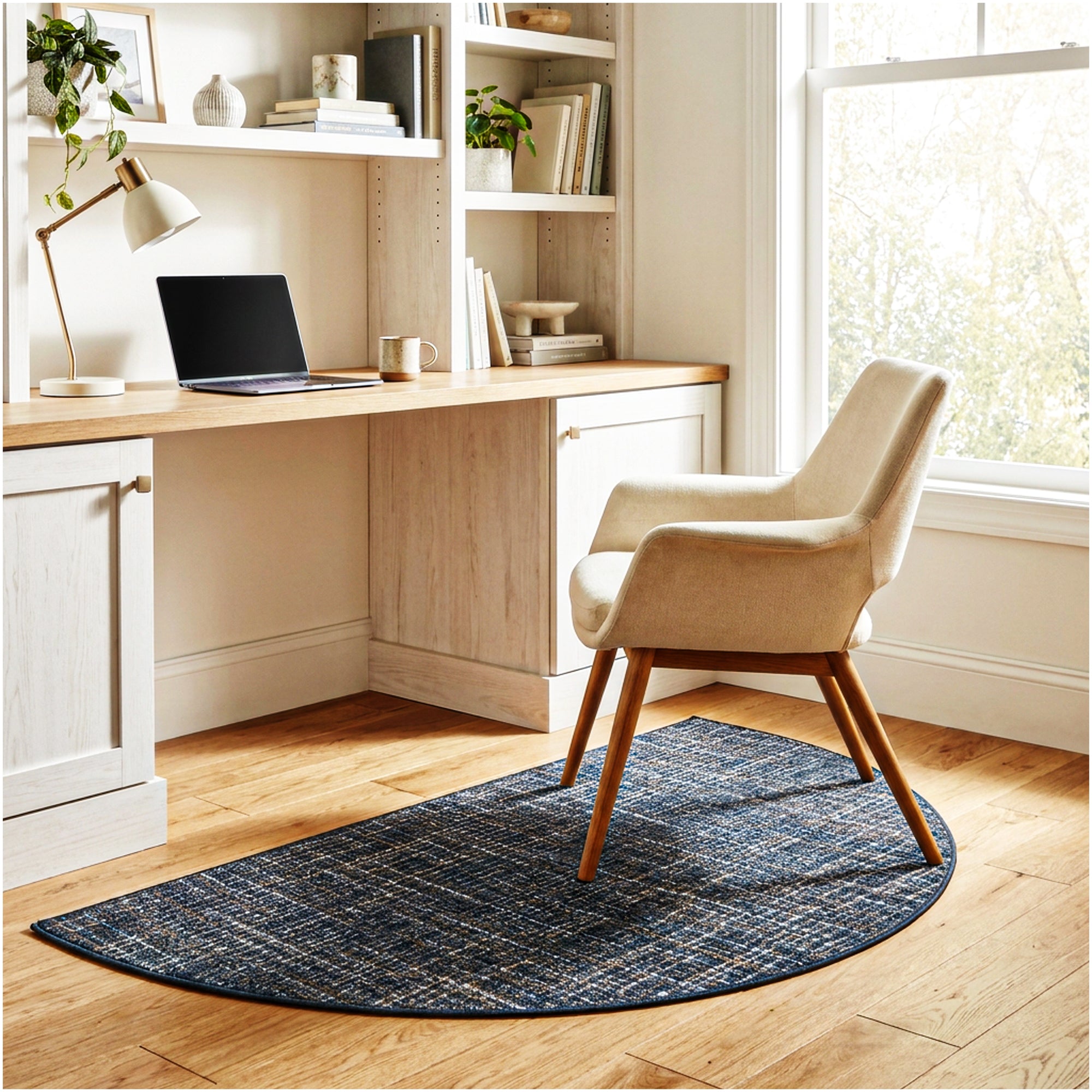 Milliken Stitches Indoor Area Rug – Standard Sizes & Color Options