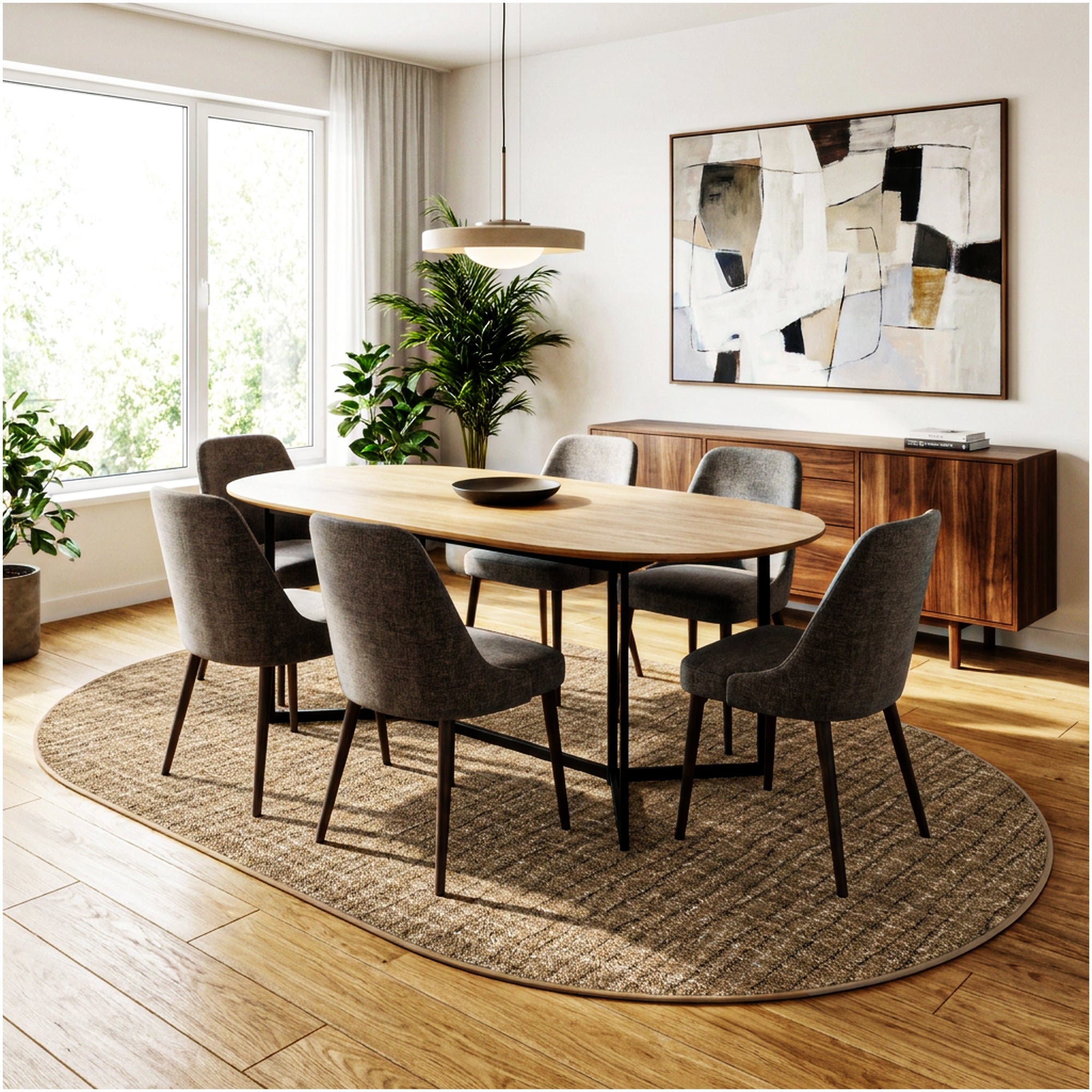 Milliken Modern Backdrop Pattern Indoor Area Rug – Custom Sizes