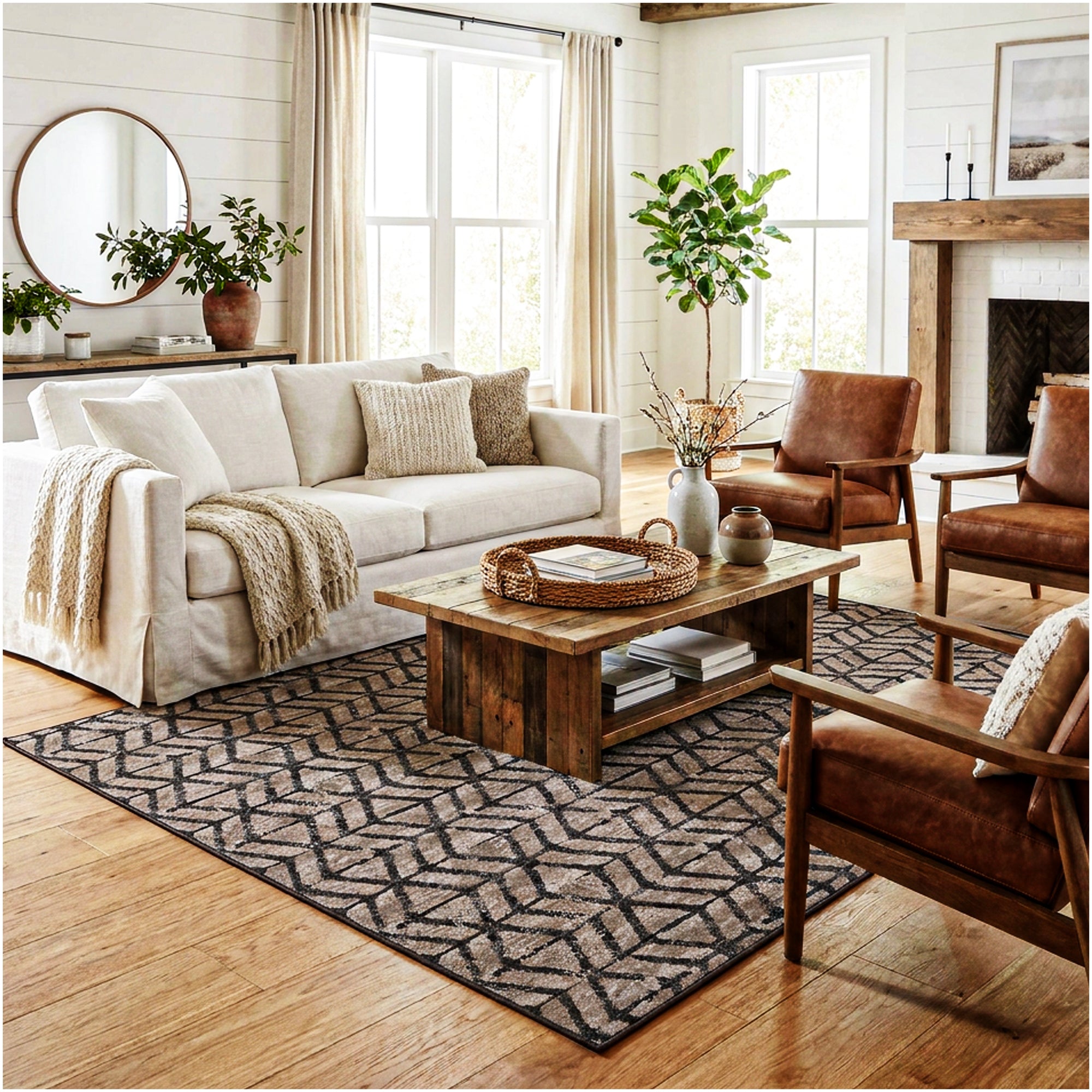 Traveler’s Path Indoor Area Rug – 40 oz Cut Pile, Custom Sizes & Colors