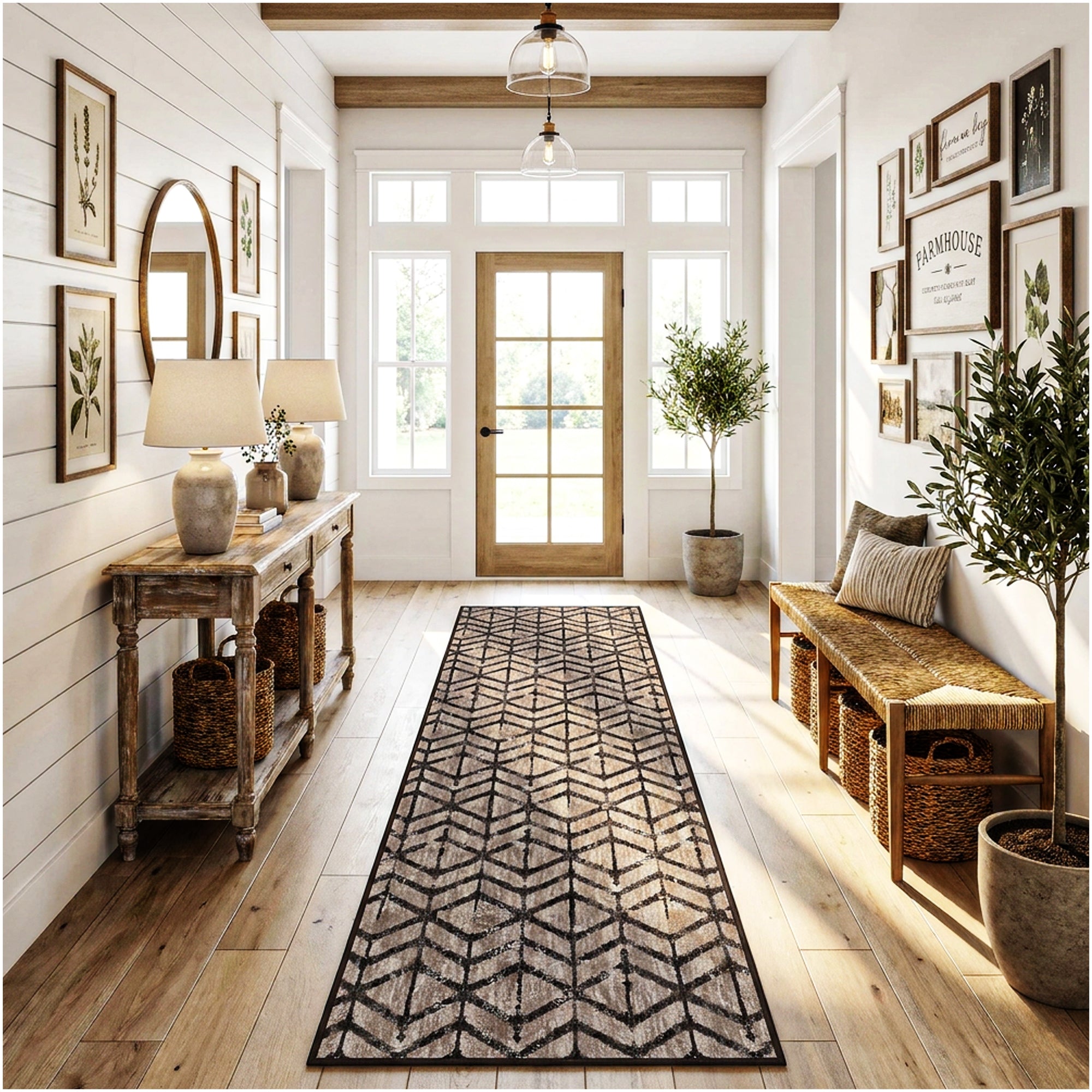 Traveler’s Path Indoor Area Rug – 40 oz Cut Pile, Custom Sizes & Colors
