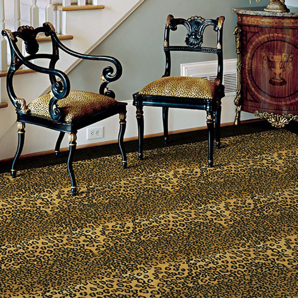 Cape Town Animal Print Pattern Indoor Area Rug Collection - Sample