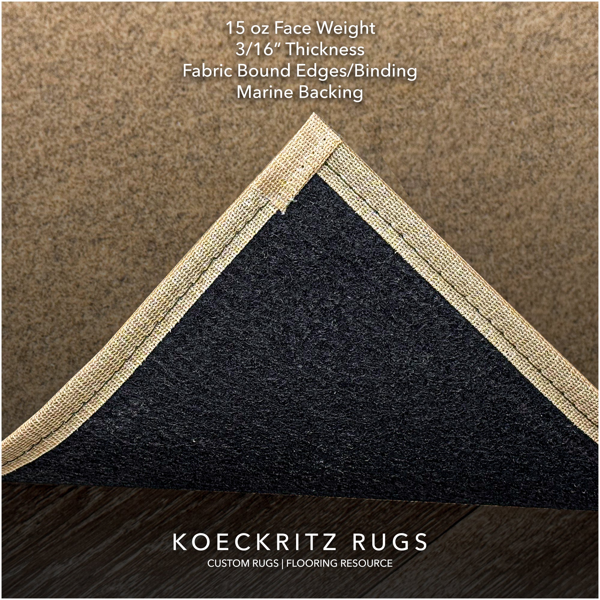Valdosta Indoor Outdoor Carpet Rug – Durable, Soft, Custom Sizes