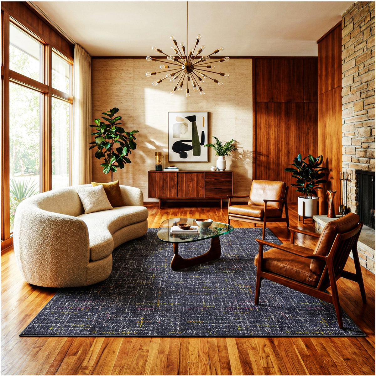 Jubilee Pattern Luxury Area Rug – Festival Collection by Kane Carpet