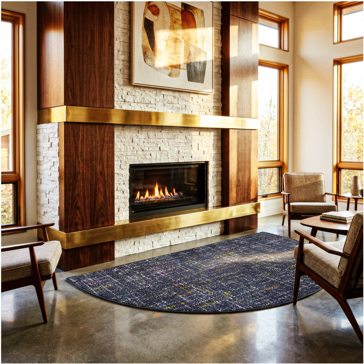 Jubilee Pattern Luxury Area Rug – Festival Collection by Kane Carpet
