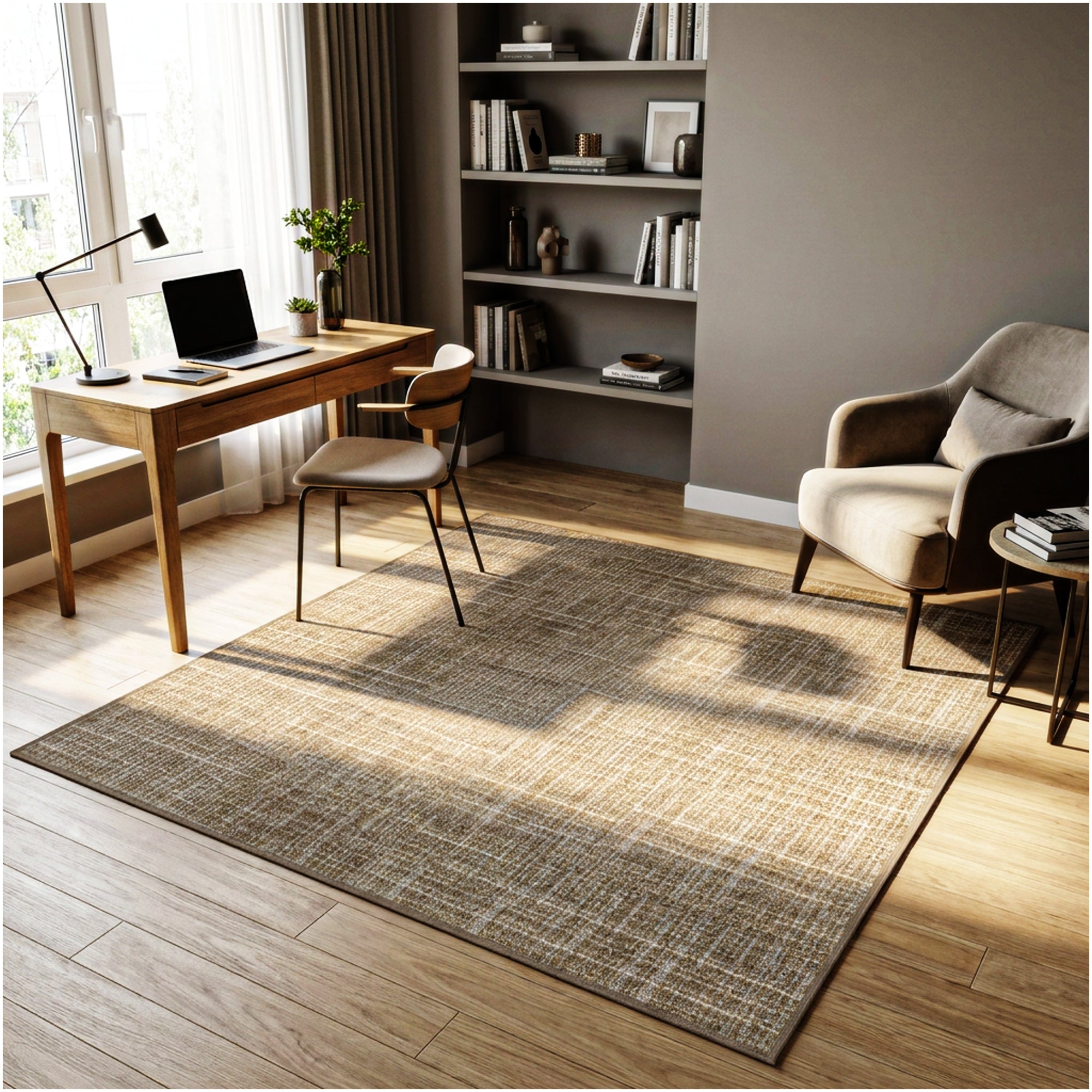 Milliken Stitches Indoor Area Rug – Standard Sizes & Color Options