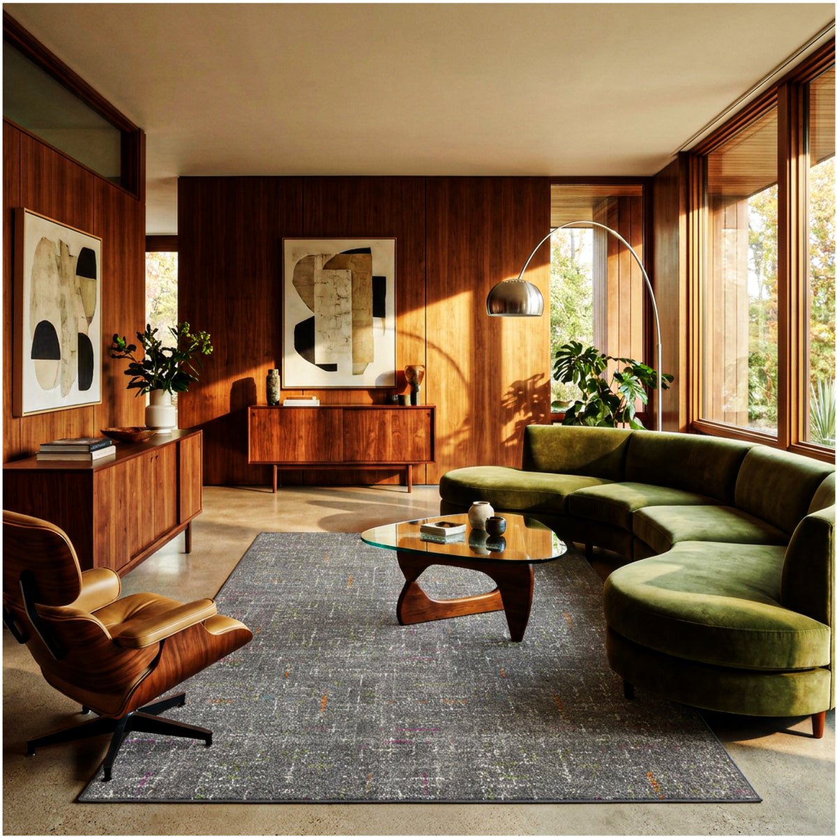Jubilee Pattern Luxury Area Rug – Festival Collection by Kane Carpet