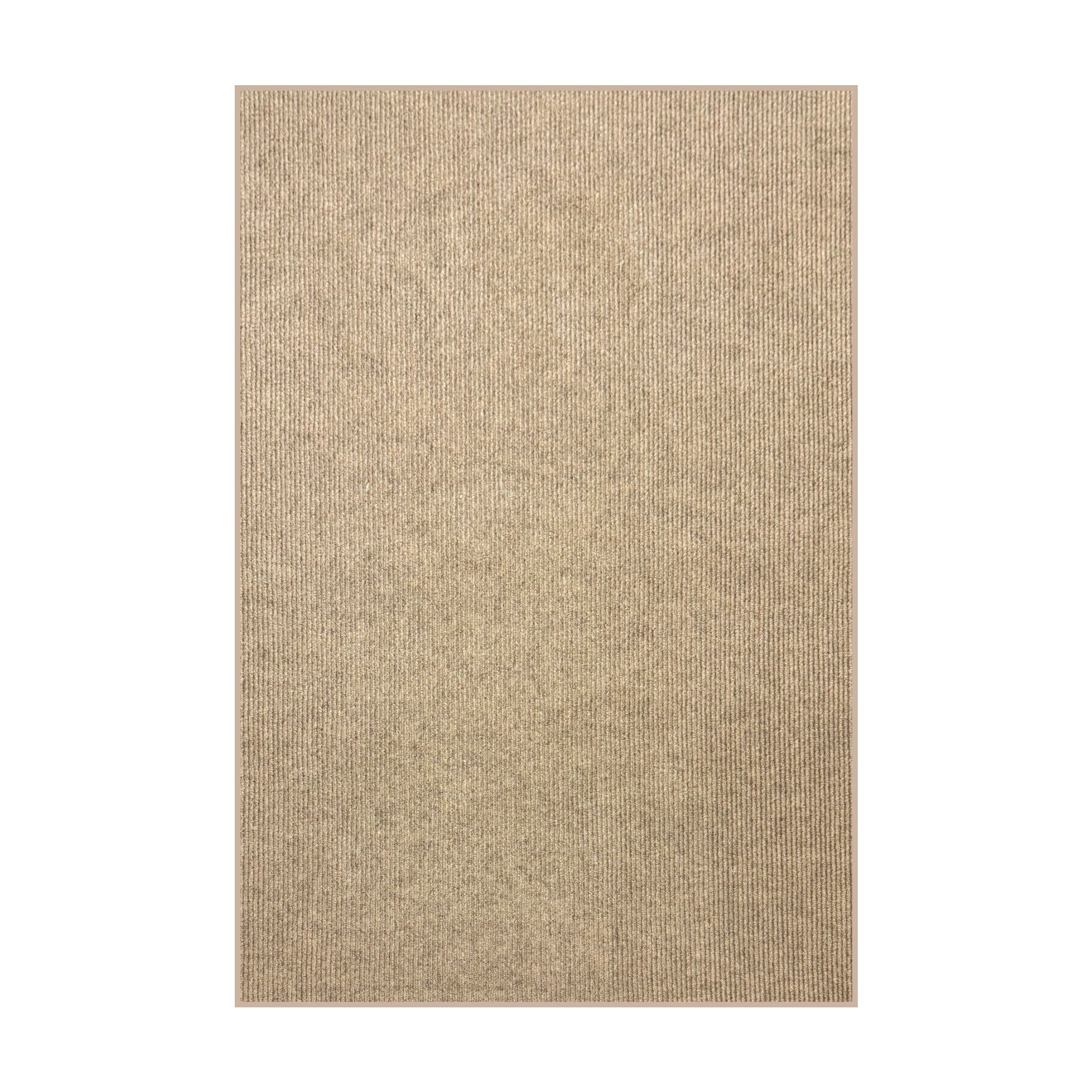 Wassaw Ribbed Indoor/Outdoor Area Rug – Lightweight PET Fiber, 6 Colors