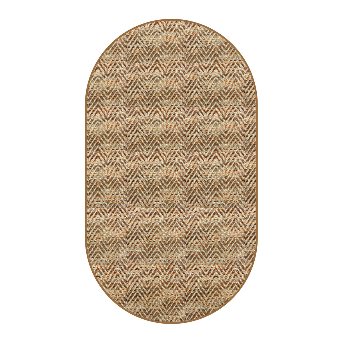 Tortola Chevron Indoor-Outdoor Area Rug | Custom Sizes Available