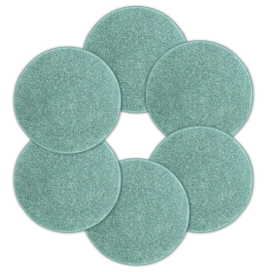 Children’s Classroom Carpet Circle Seats – Multiple Colors | 18” Round Soft Floor Cushions