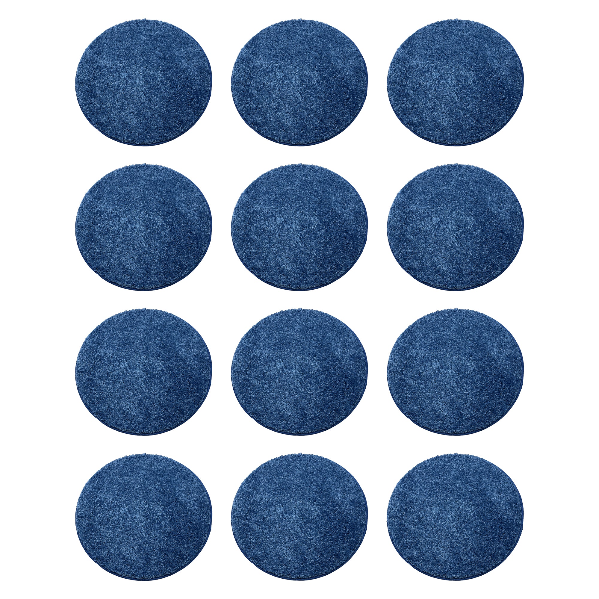 Children’s Classroom Carpet Circle Seats – Multiple Colors | 18” Round Soft Floor Cushions