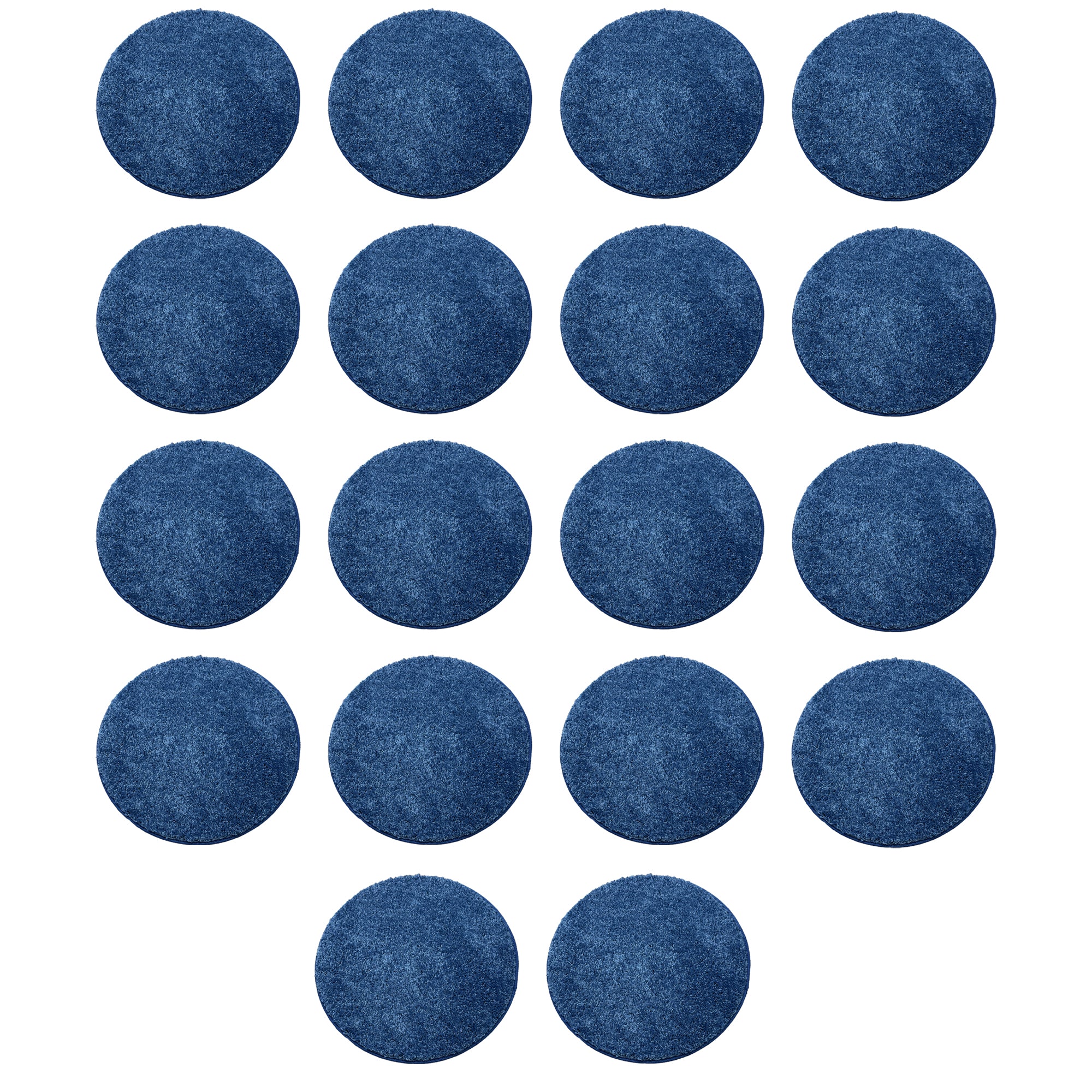 Children’s Classroom Carpet Circle Seats – Multiple Colors | 18” Round Soft Floor Cushions