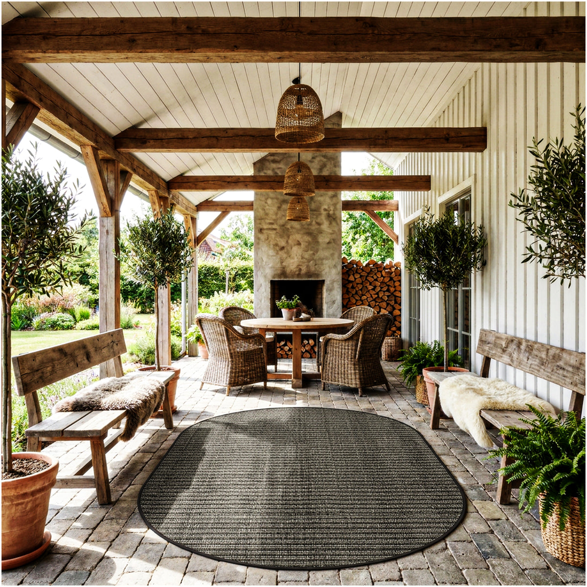 Antigua Indoor & Outdoor Area Rug – Custom Cut Carpet