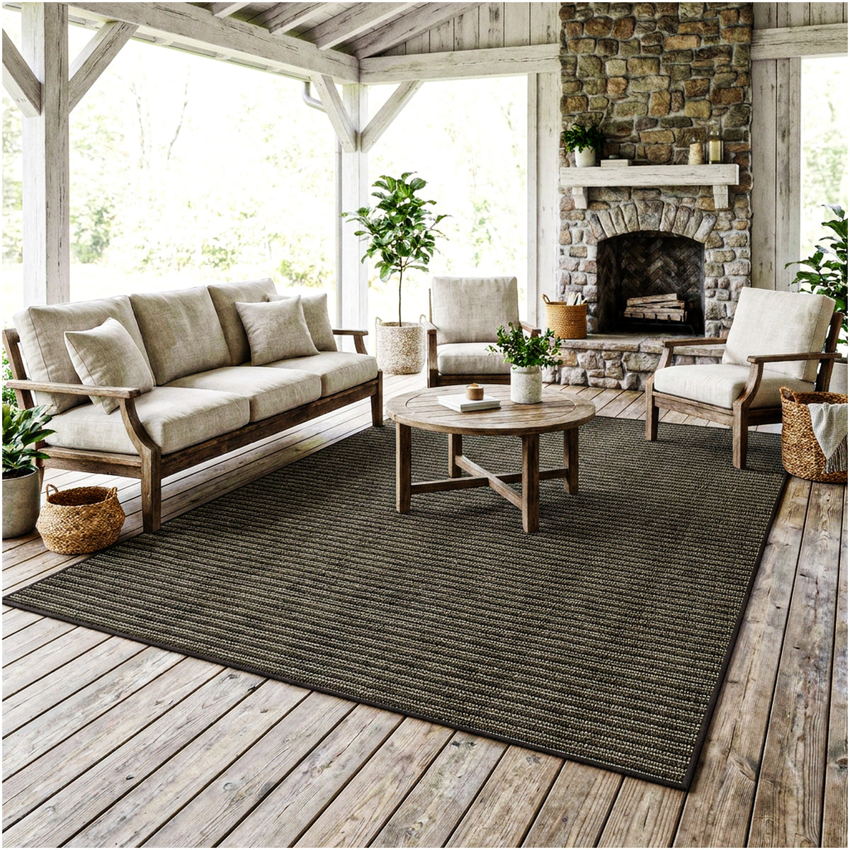 Antigua Indoor & Outdoor Area Rug – Custom Cut Carpet