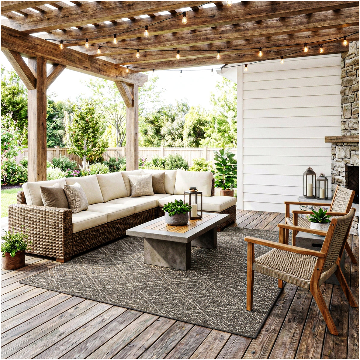 Curacao Custom Cut Indoor & Outdoor Area Rug – Custom Sizes