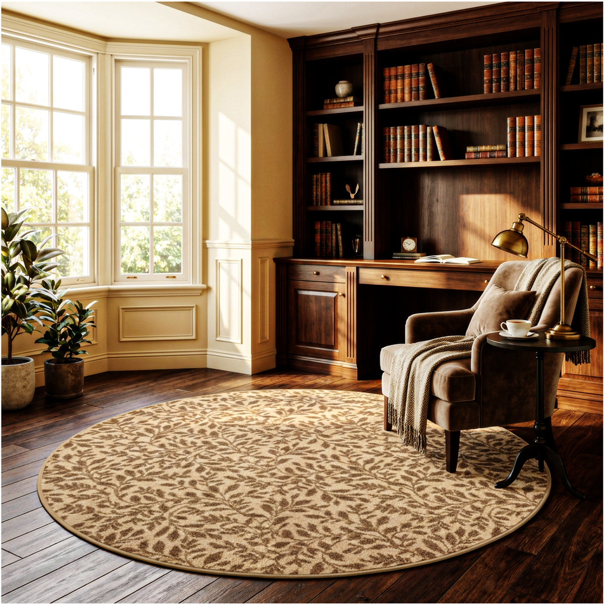 Milliken Hidden Trail Nature Pattern Indoor Area Rug – Custom Sizes