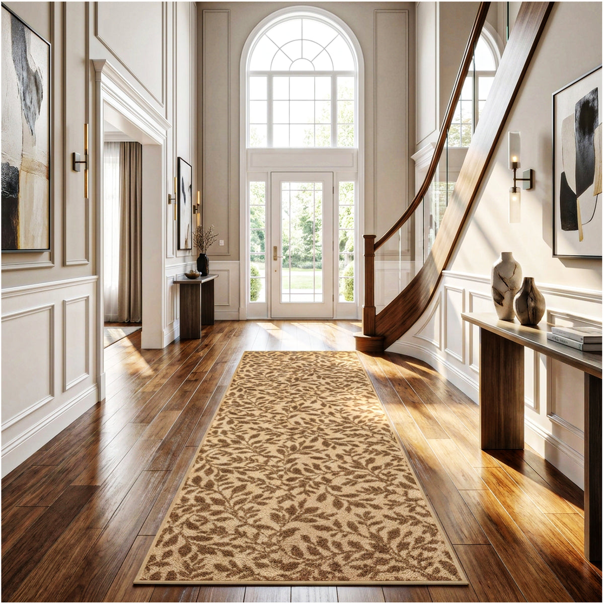 Milliken Hidden Trail Nature Pattern Indoor Area Rug – Custom Sizes