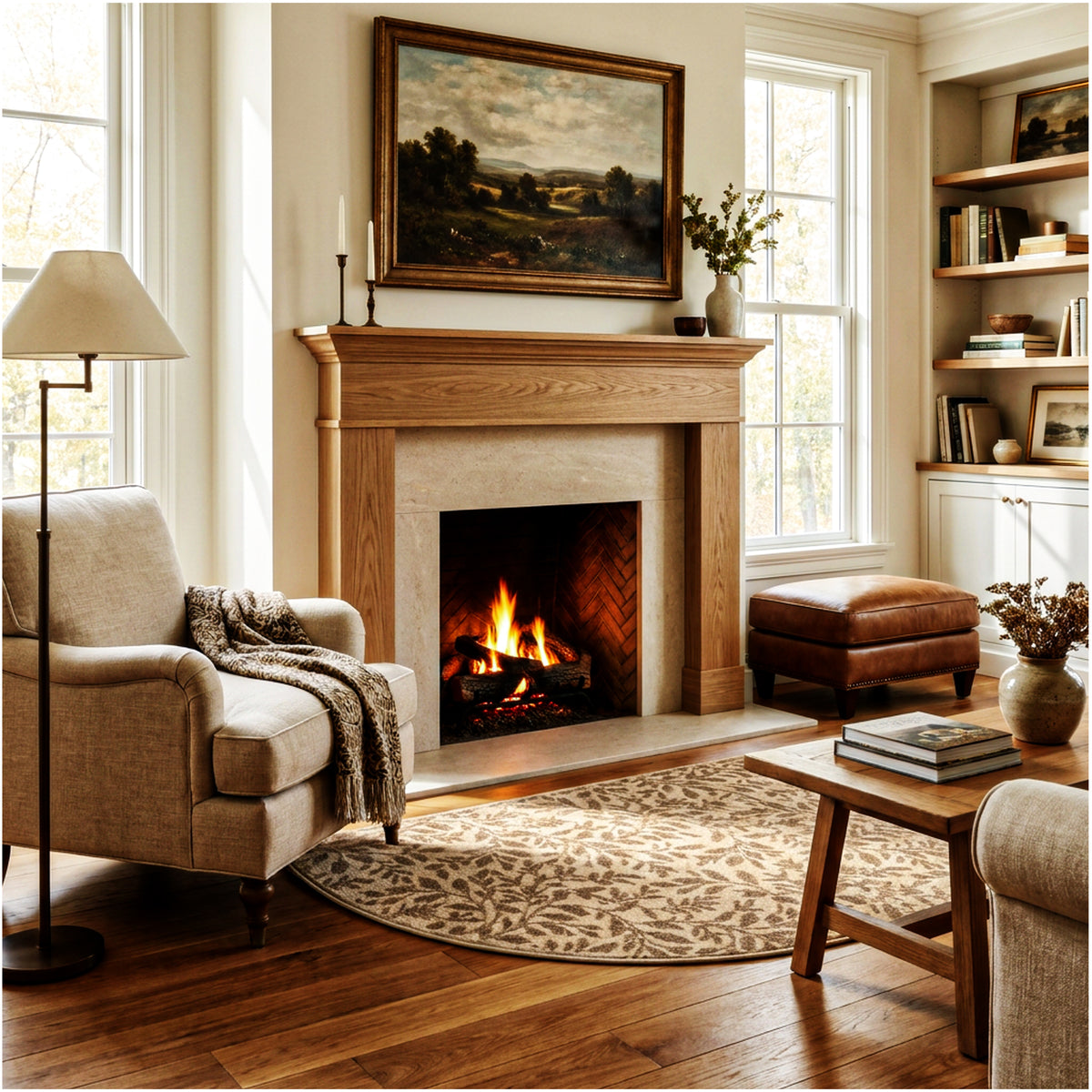 Milliken Hidden Trail Nature Pattern Indoor Area Rug – Custom Sizes