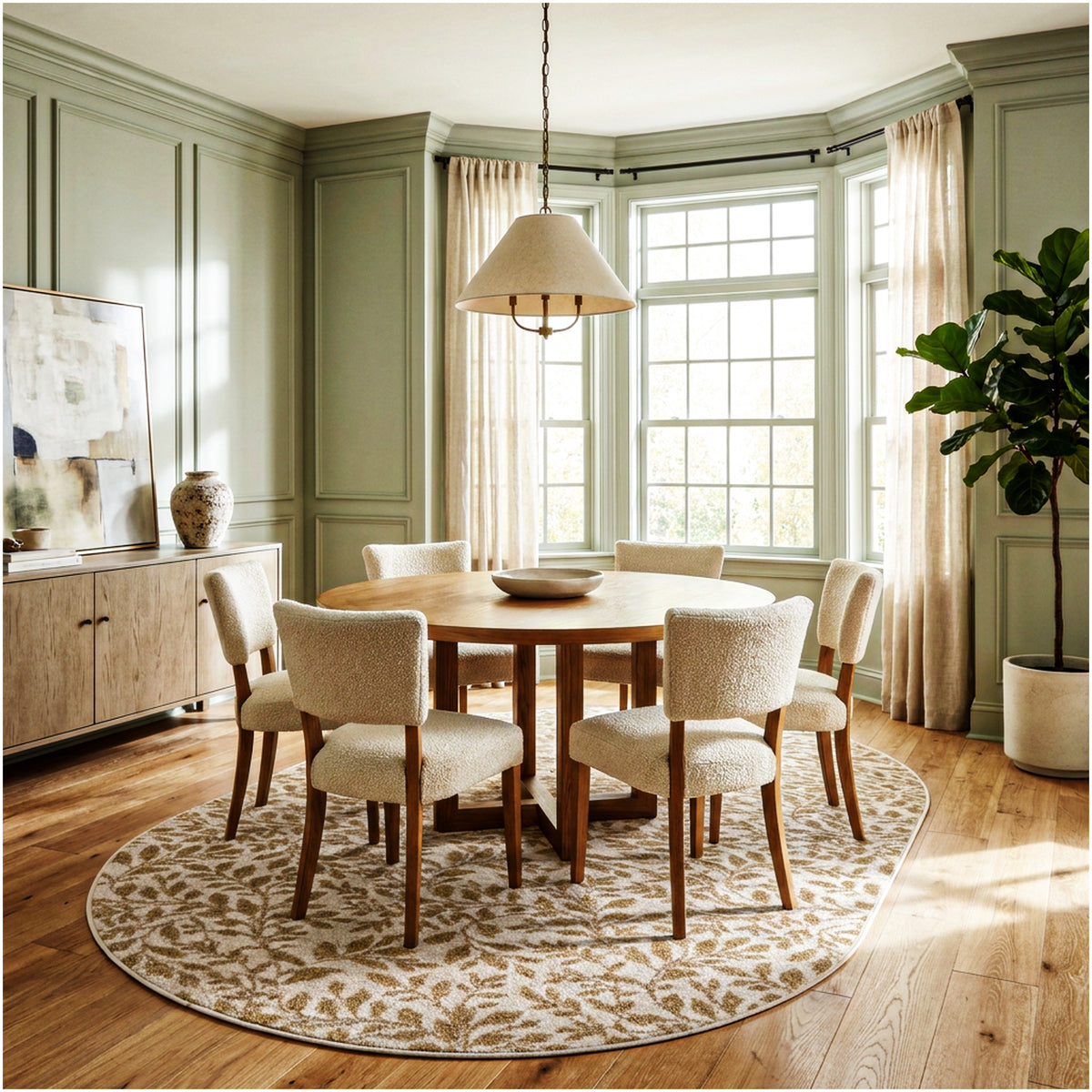 Milliken Hidden Trail Nature Pattern Indoor Area Rug – Custom Sizes