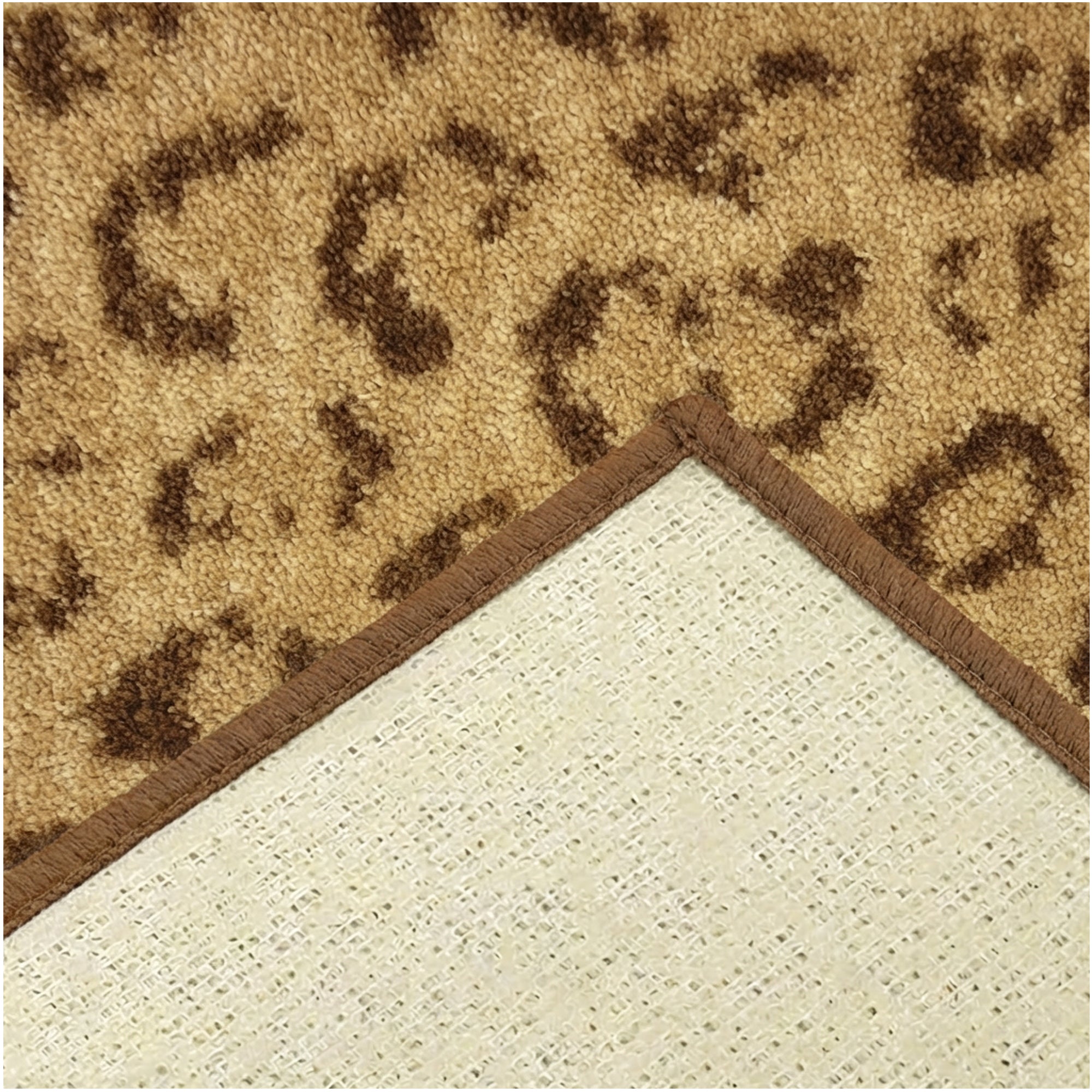 Milliken Exotic Touch Leopard Indoor Area Rug – 40 oz Cut Pile, Custom Sizes & Colors