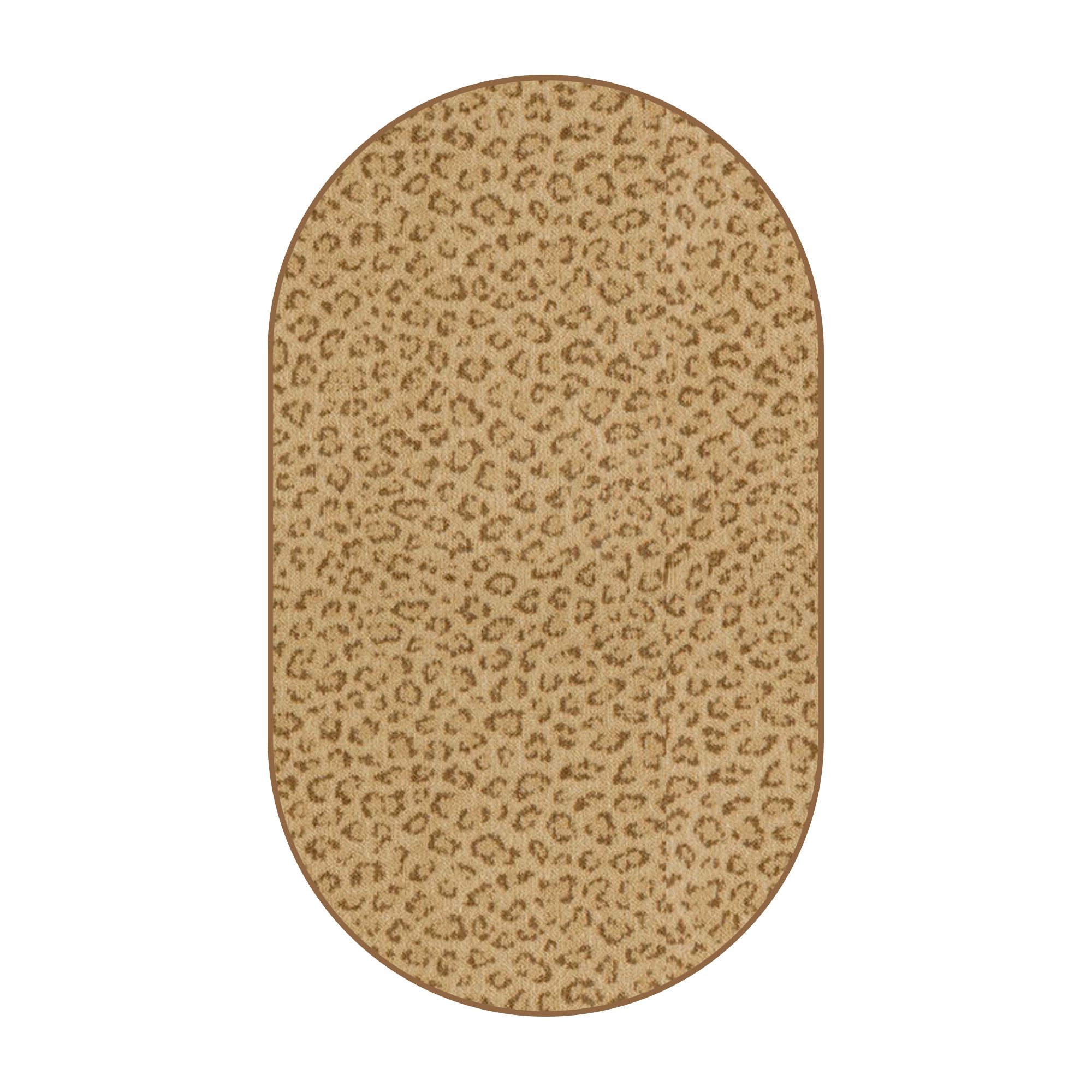 Milliken Exotic Touch Leopard Indoor Area Rug – 40 oz Cut Pile, Custom Sizes & Colors
