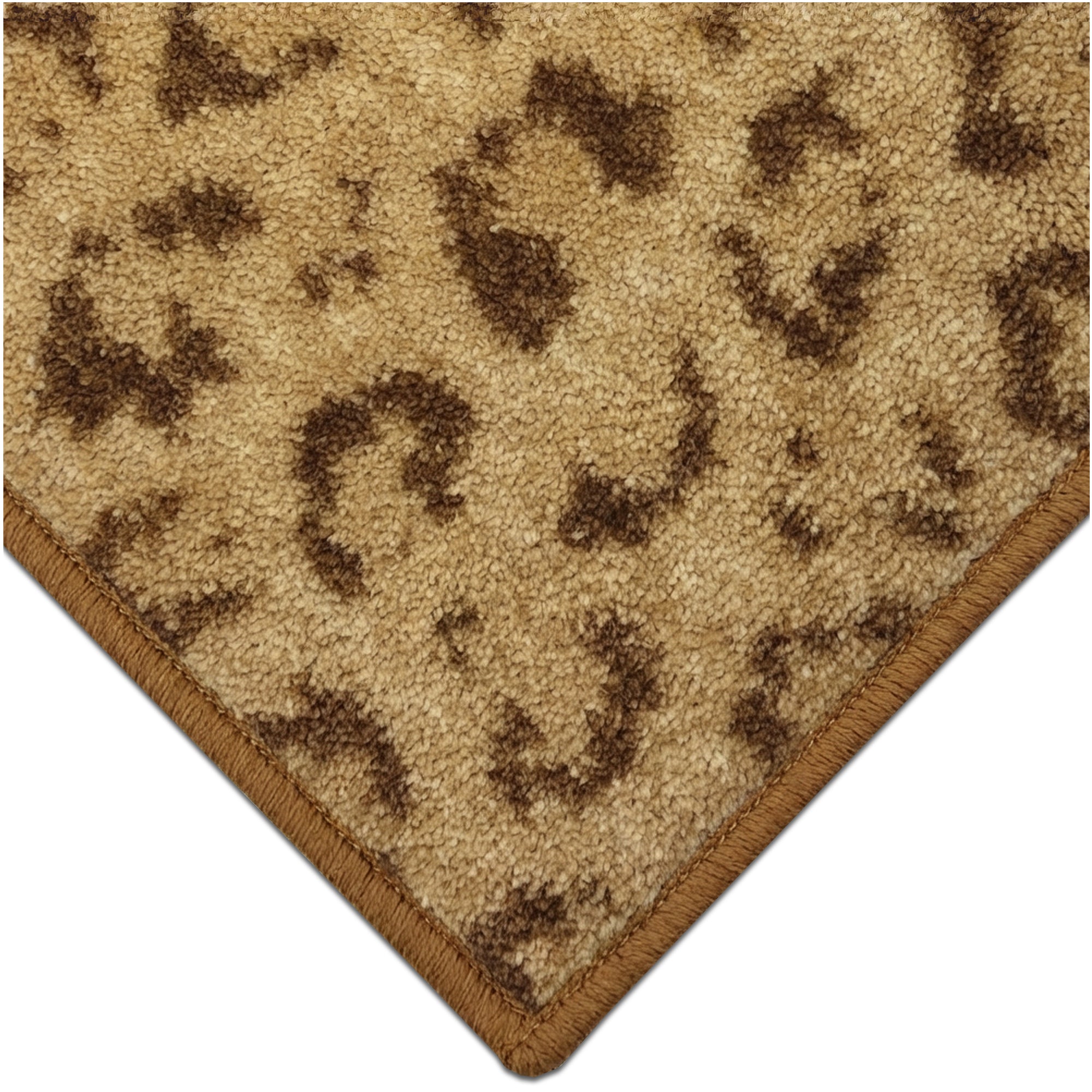 Milliken Exotic Touch Leopard Indoor Area Rug – 40 oz Cut Pile, Custom Sizes & Colors